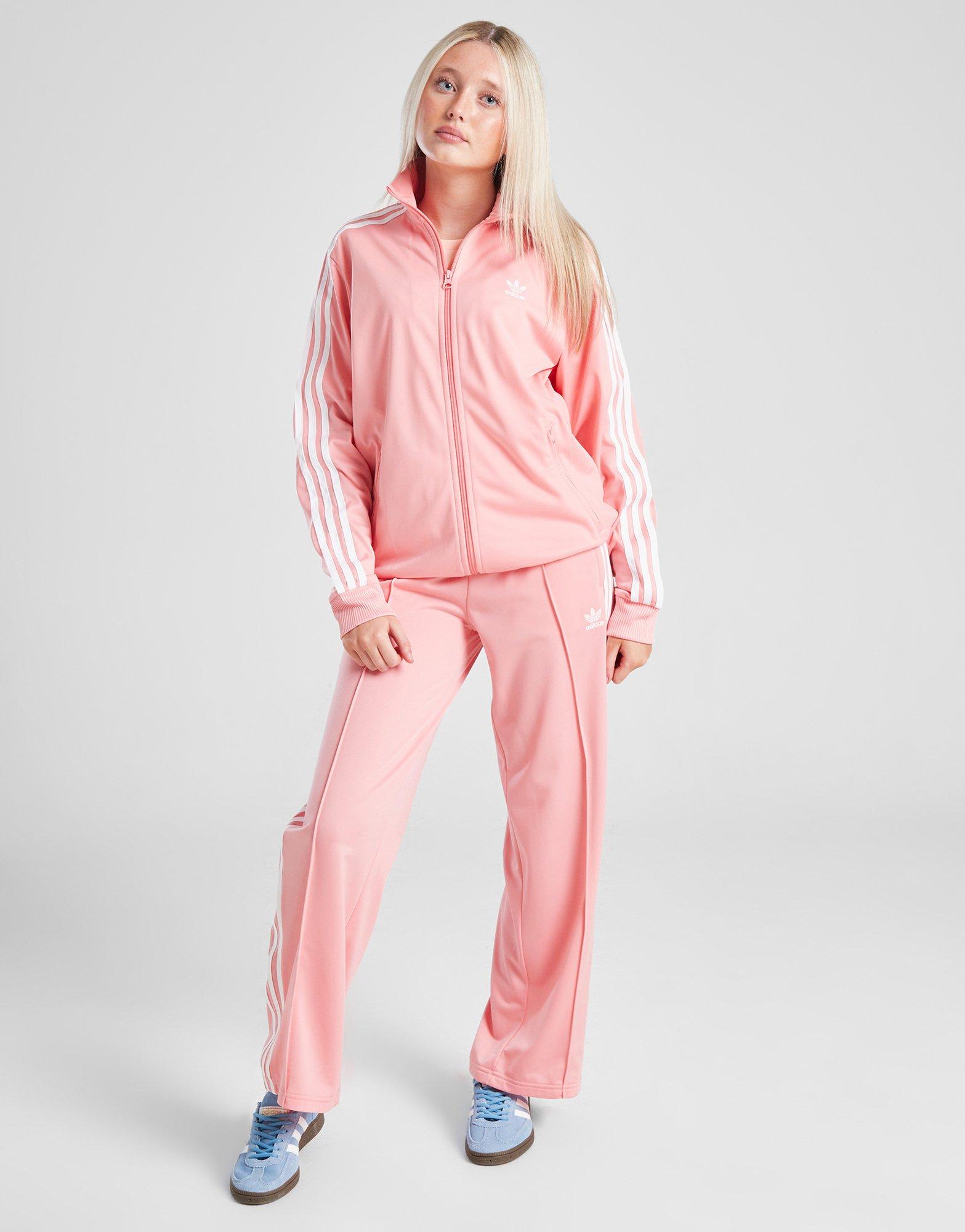 Pink adidas Originals Girls' Firebird Track Top Junior - JD