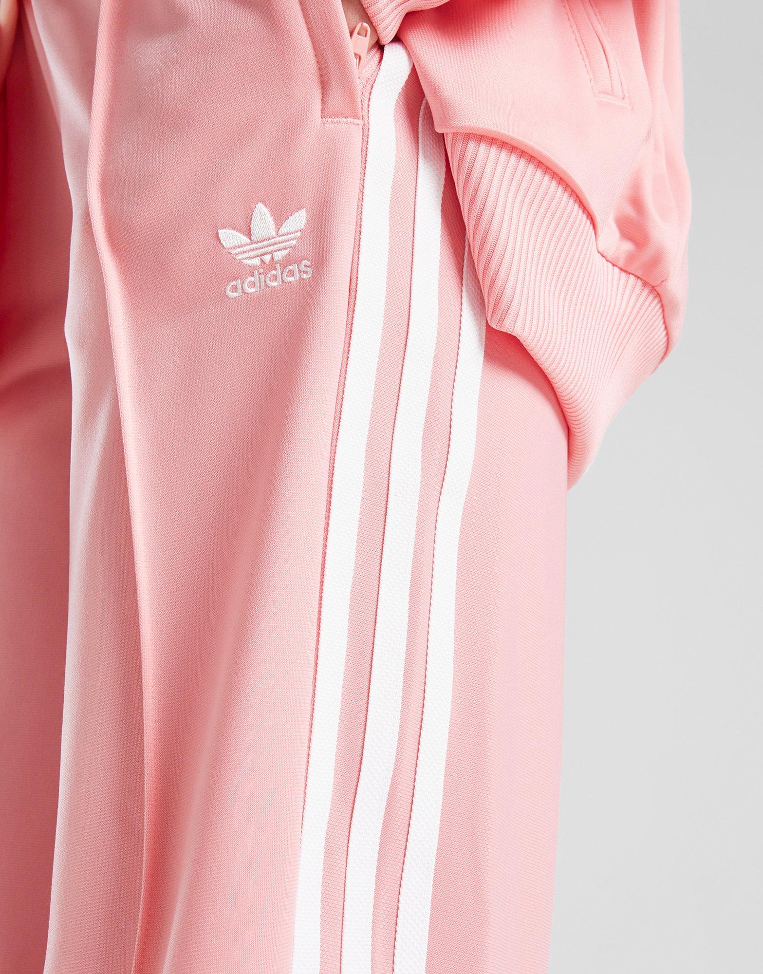 adidas Originals Girls' Firebird Wide Leg Track Pants Junior