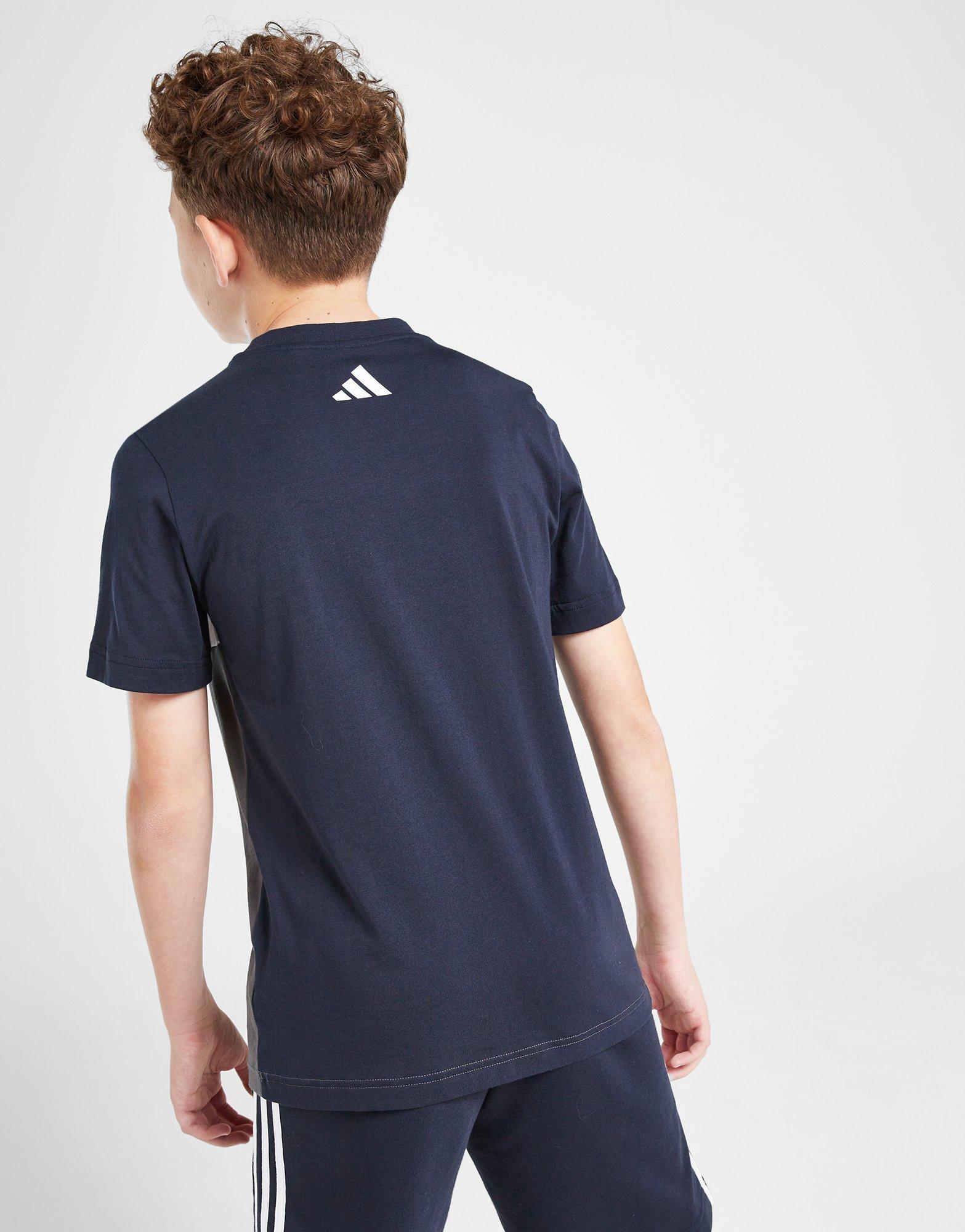 adidas Colour Block T-Shirt Junior