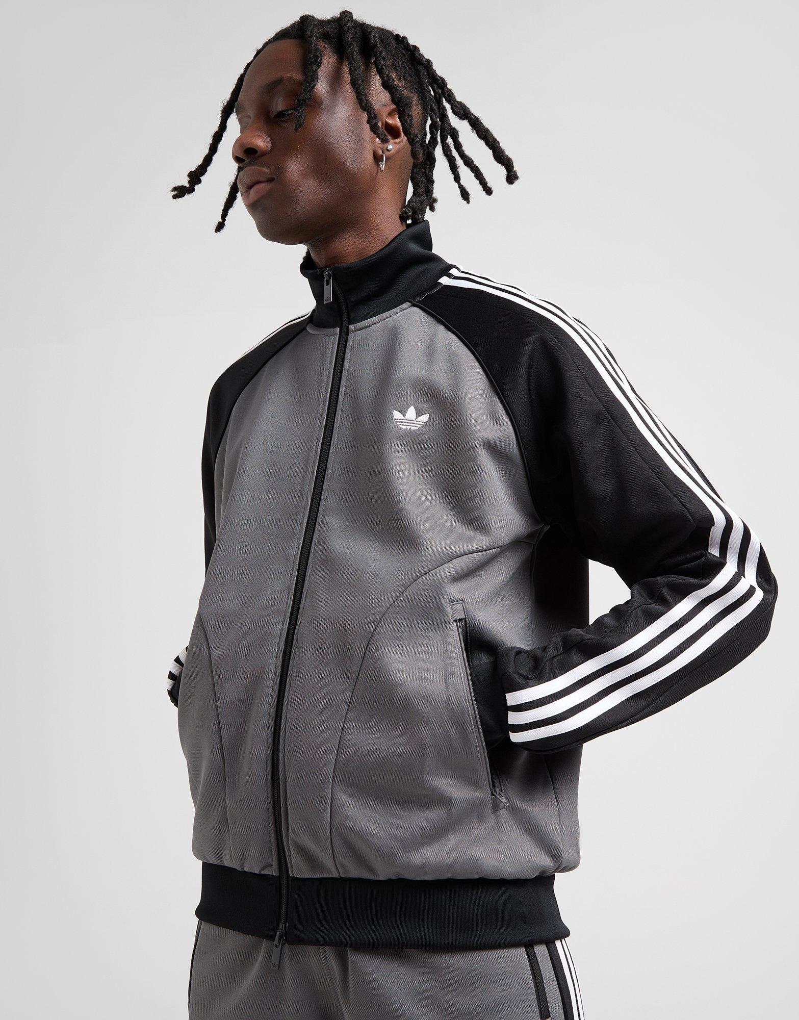 Grey adidas Originals Terrace Track Top - JD Sports Global Grey adidas Originals Terrace Track Top - JD Sports Global