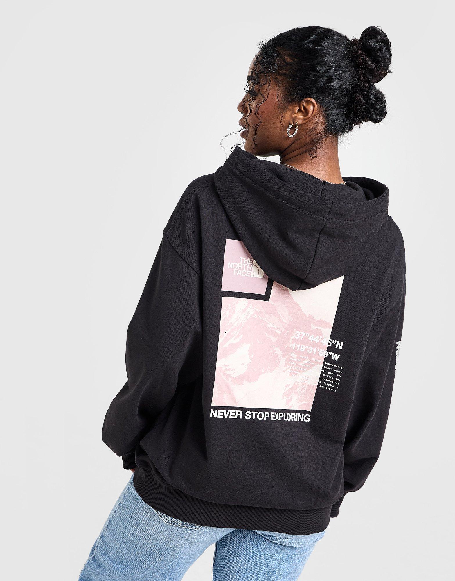Black The North Face Mountain Box Graphic Hoodie - JD Sports