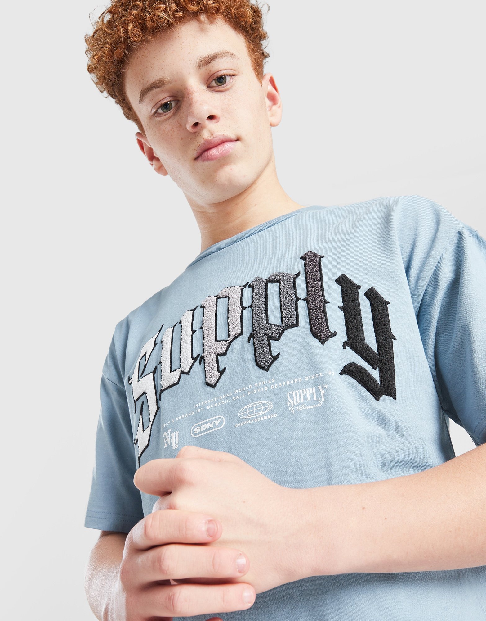 Supply & Demand Bianco T-Shirt Junior | JD Sports UK
