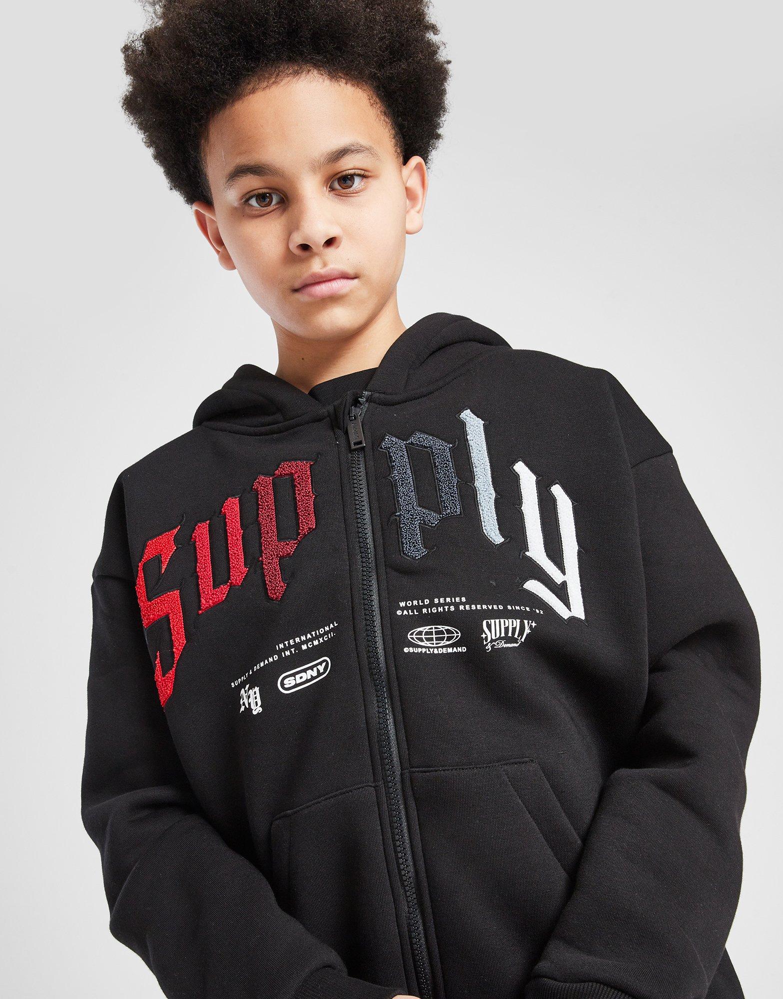 Supply & Demand Bianco Full Zip Hoodie Junior