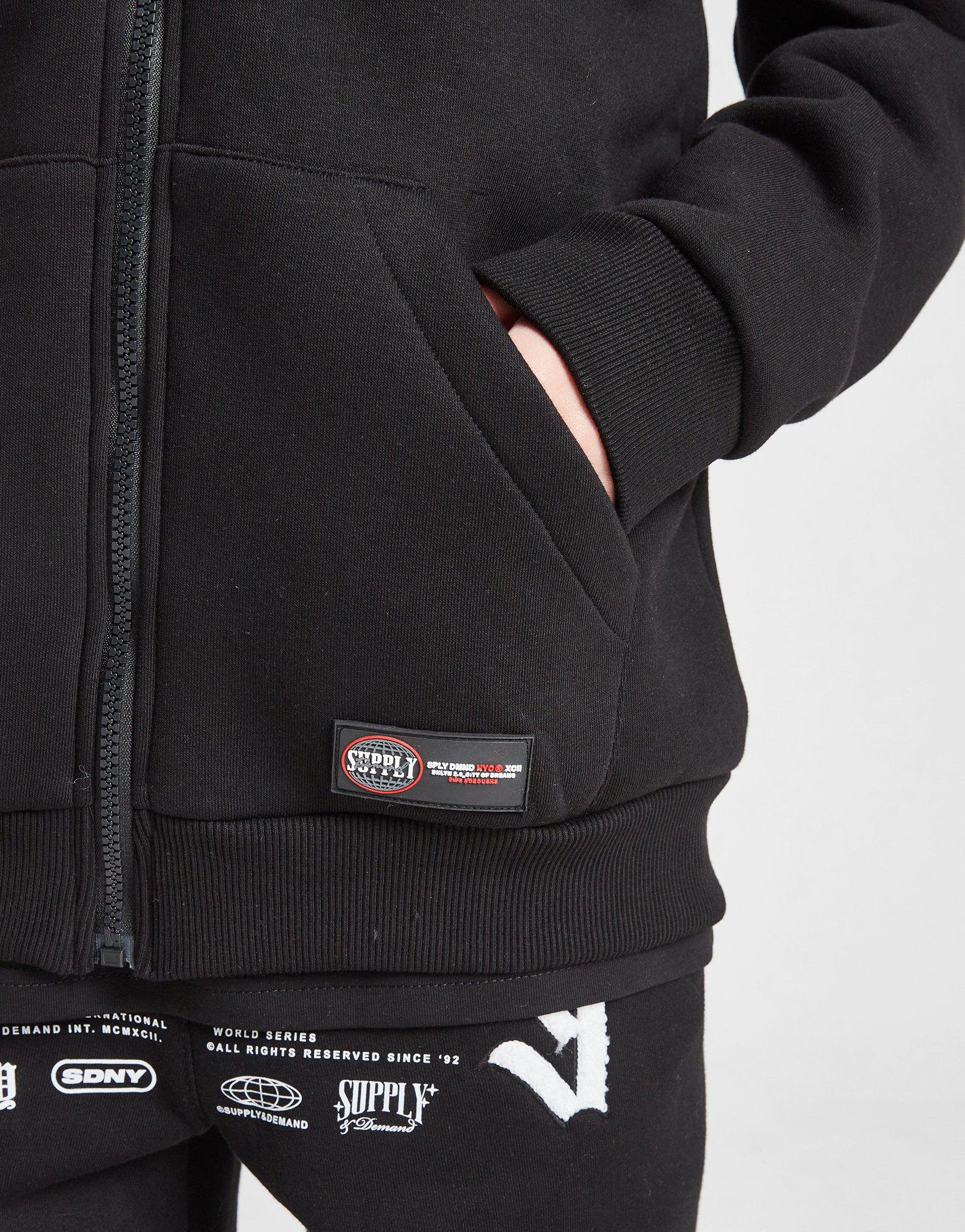 Supply & Demand Bianco Full Zip Hoodie Junior