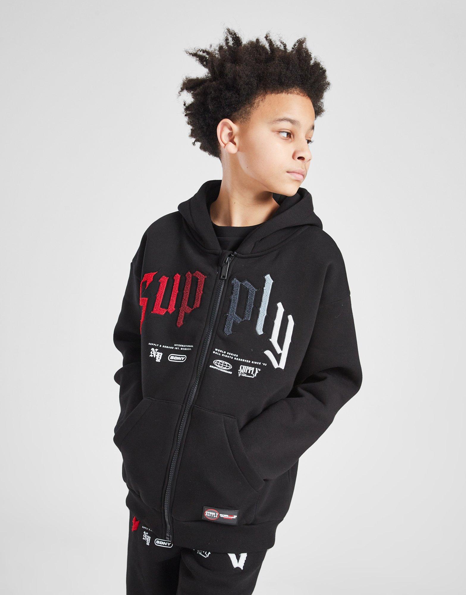 Supply & Demand Bianco Full Zip Hoodie Junior