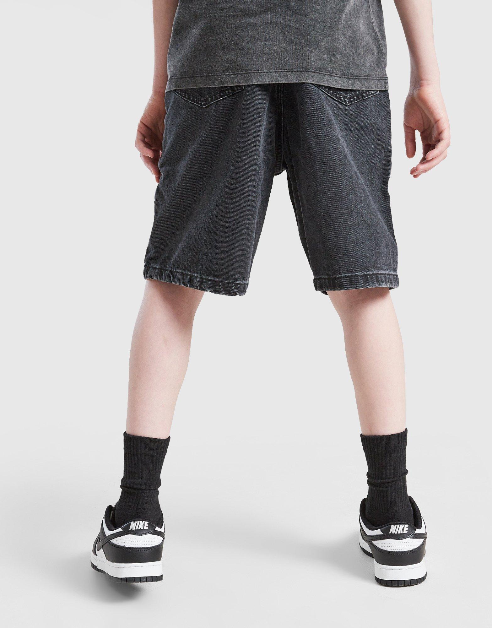 Supply & Demand Flame Denim Shorts Junior