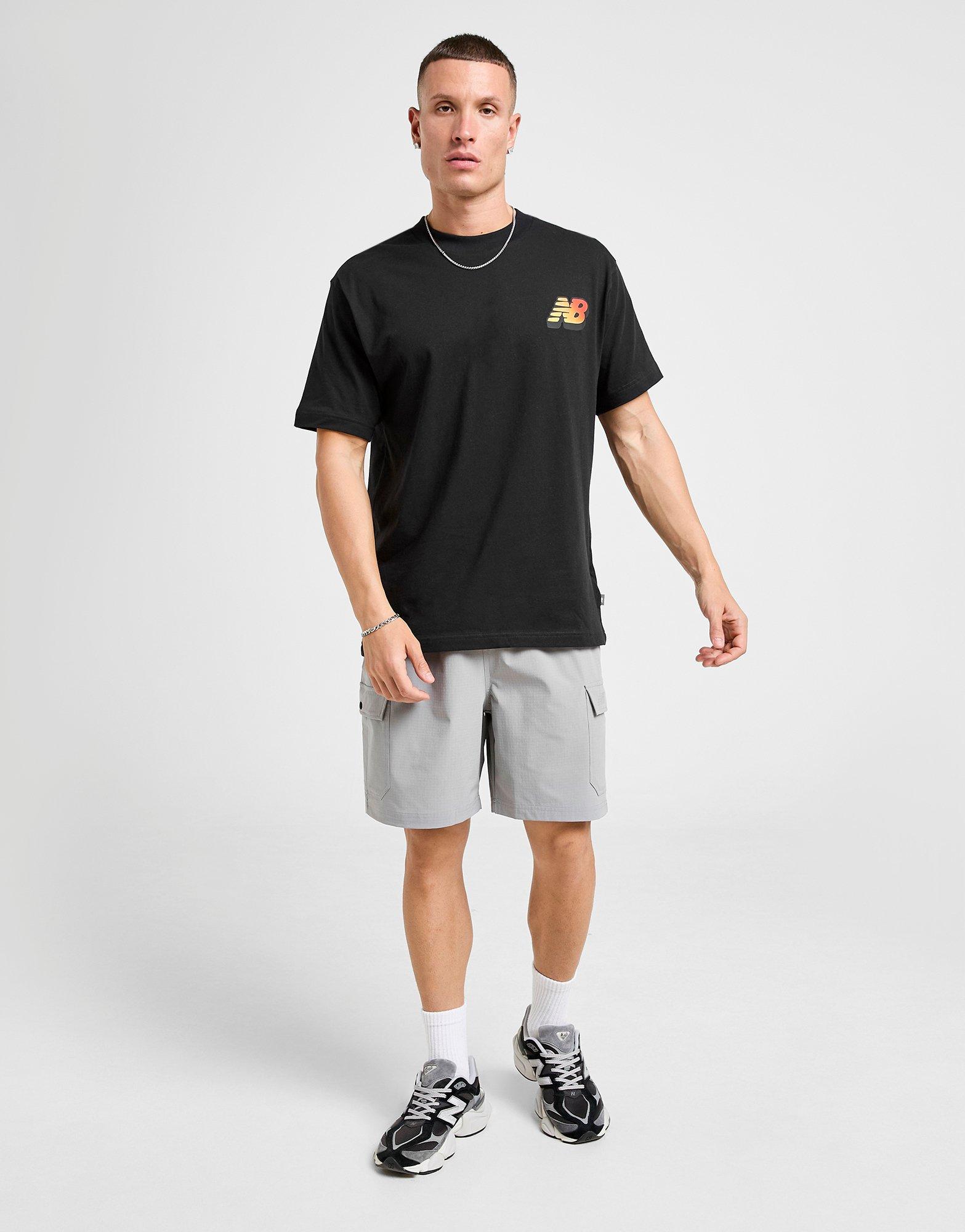 New Balance T-shirt NB Bubble Noir- JD Sports France