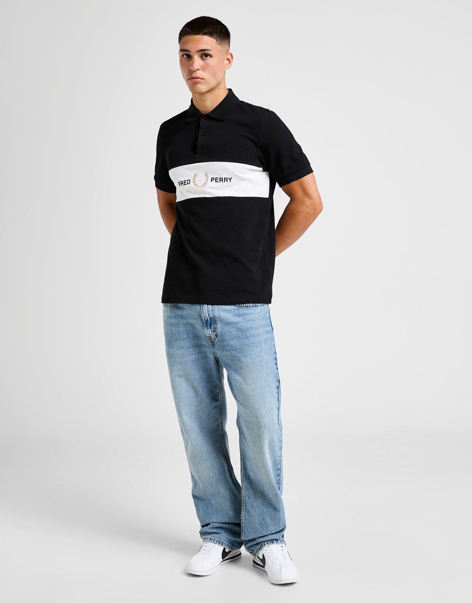 Fred Perry Cut & Sew Polo Shirt