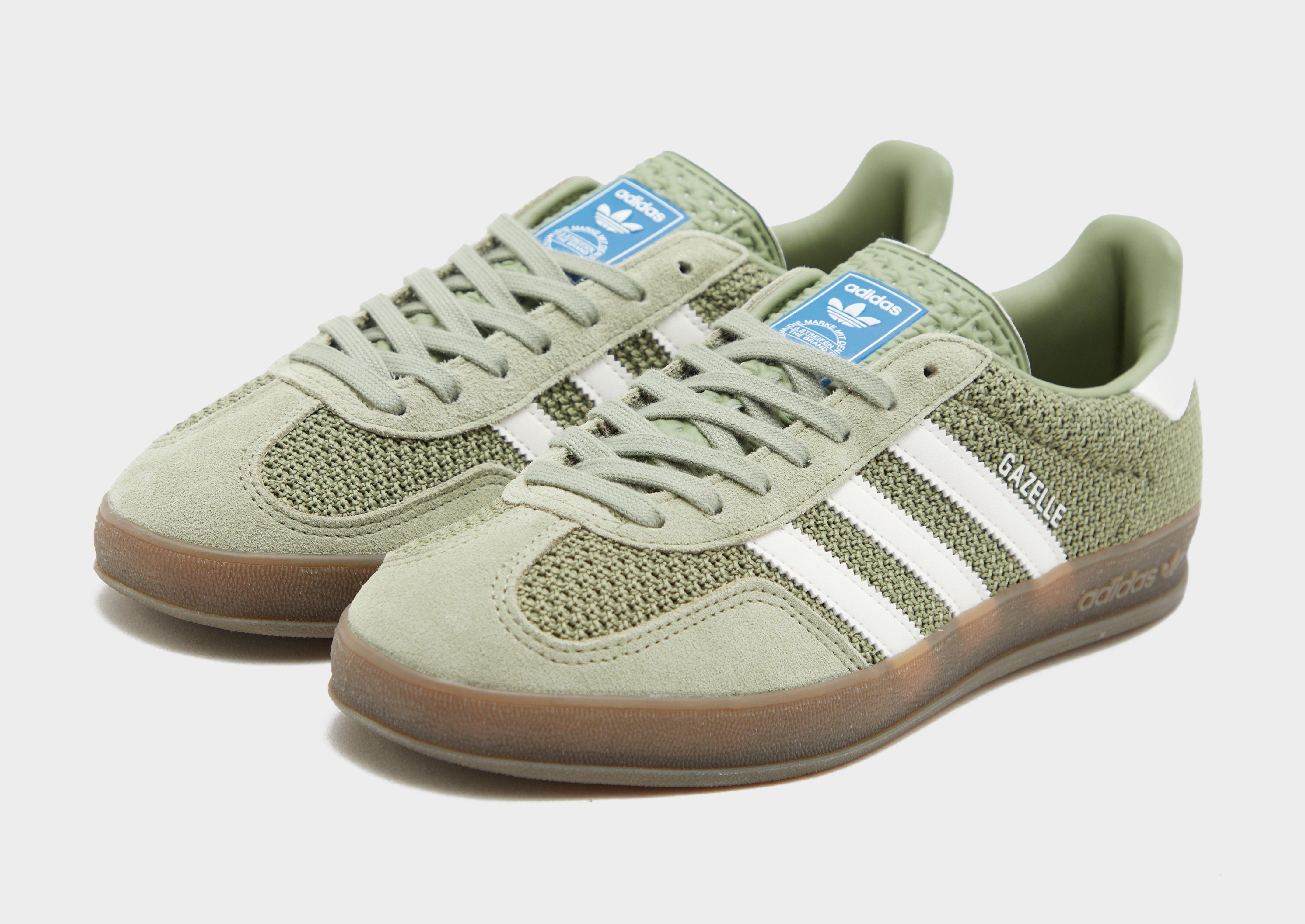 ★adidasOG x JD Sports★ガゼル インドア★ホワイト/グリーン★ adidas originals アディダス スニーカー GAZELLE INDOOR JI0950
