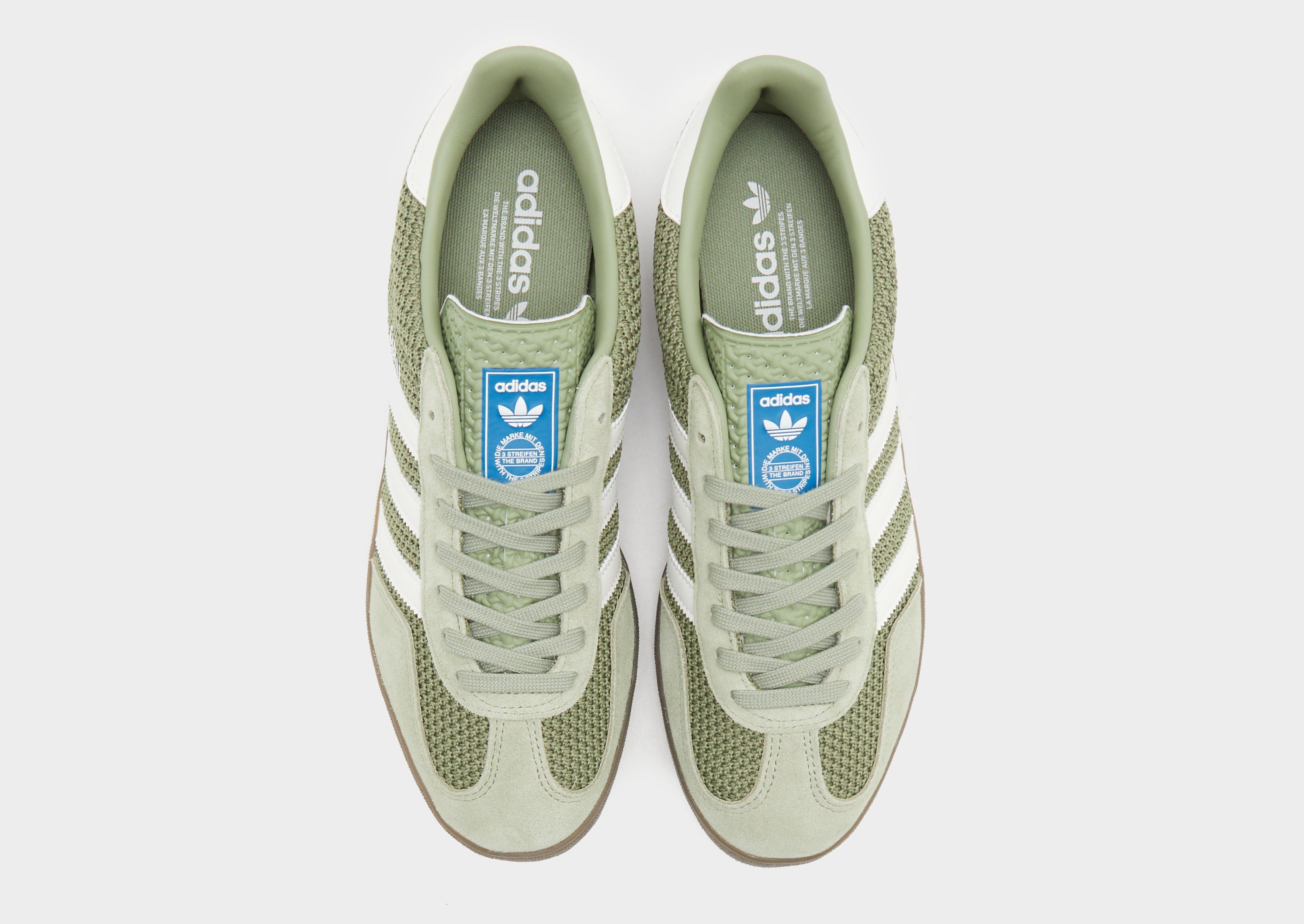 ★adidasOG x JD Sports★ガゼル インドア★ホワイト/グリーン★ Green adidas Originals Gazelle Indoor - JD Sports Global