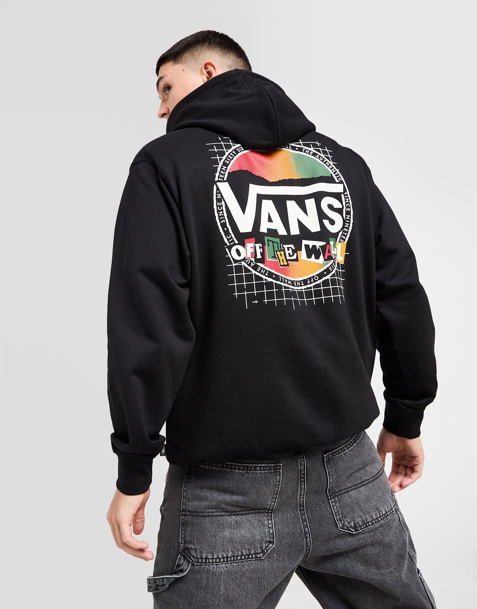 Black Vans Grid Note Hoodie - JD Sports NZ