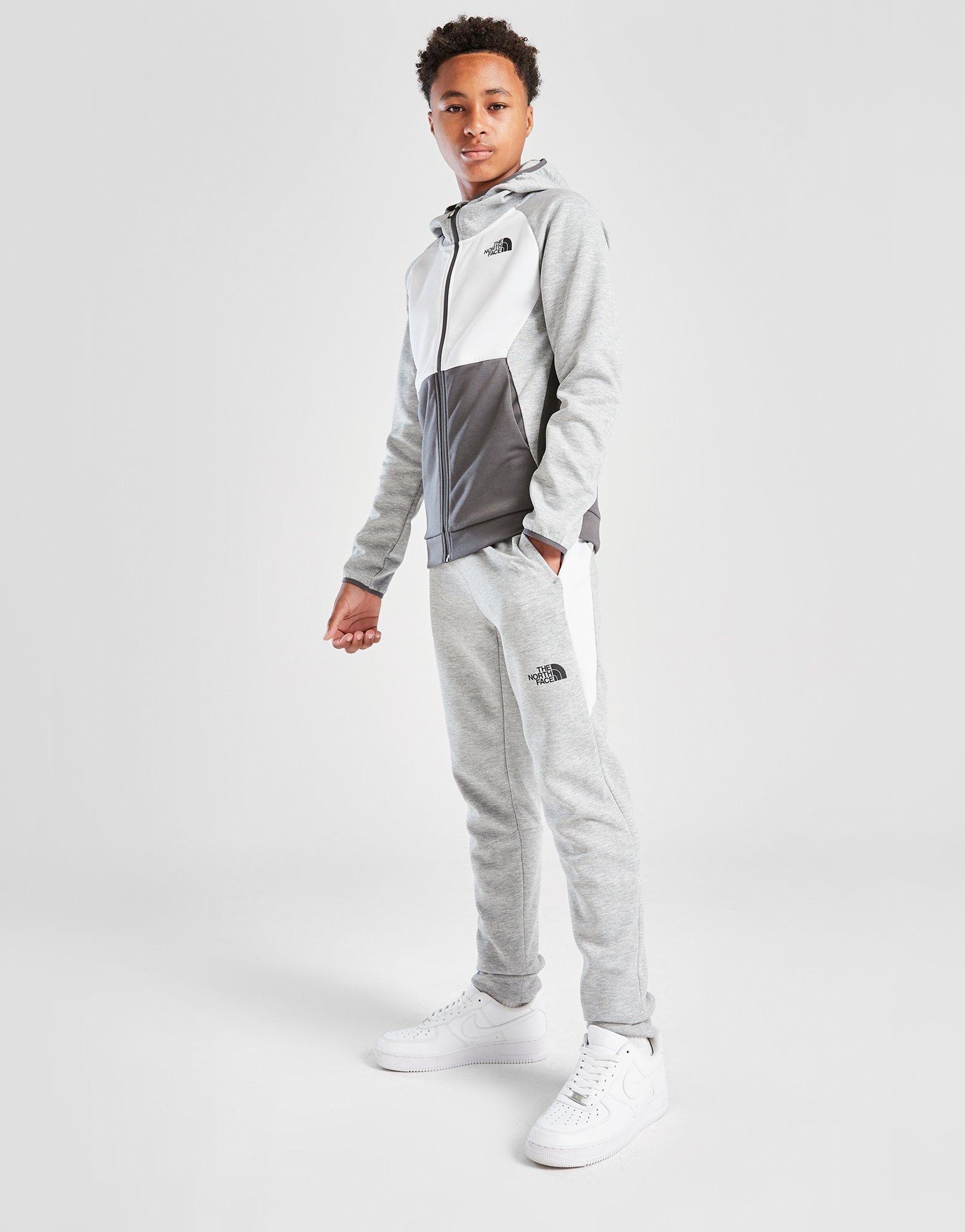 The North Face Pantalon de surv??tement Tek Junior Gris- JD Sports France