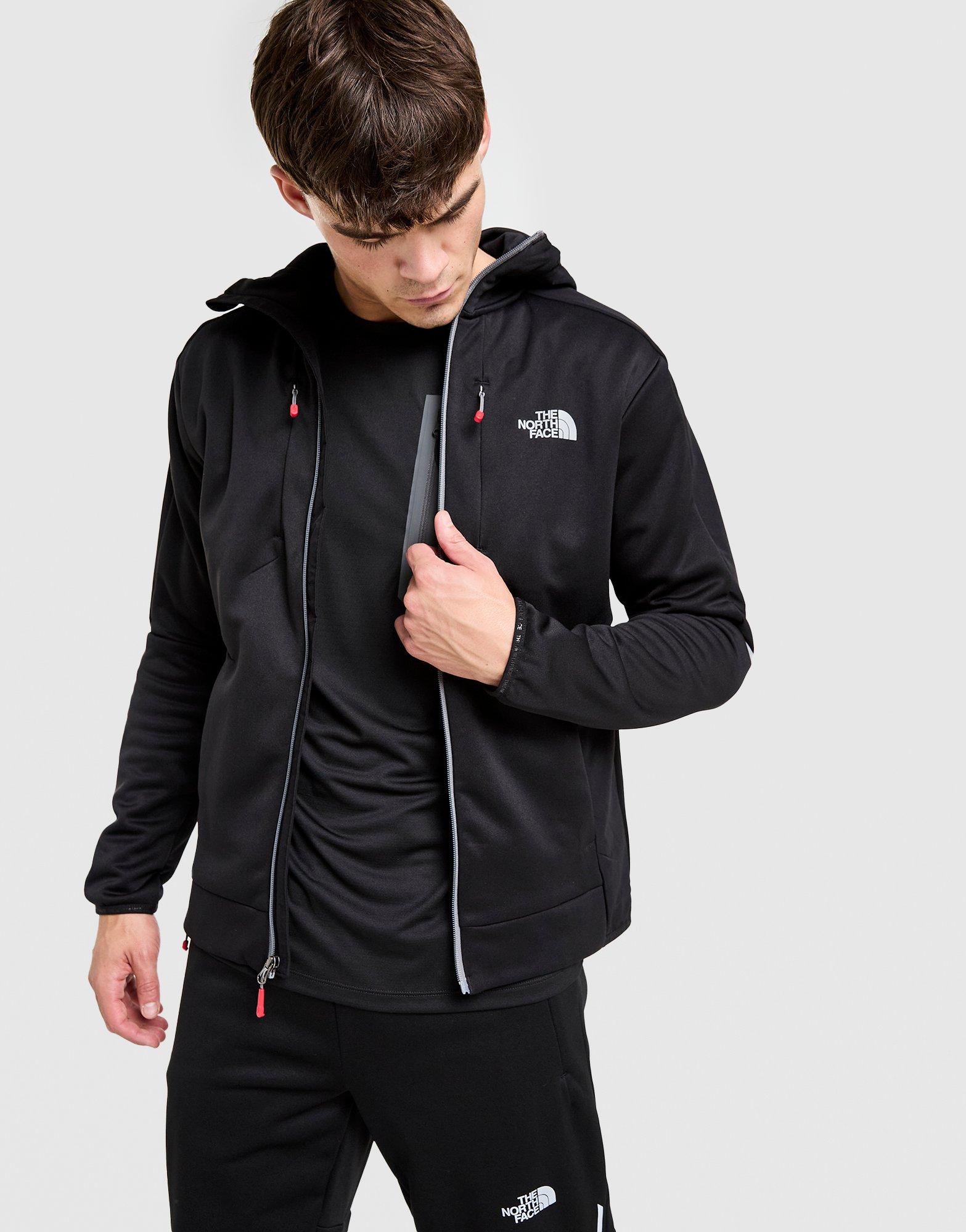 The North Face Felpa con Cappuccio Full Zip Mittelegi