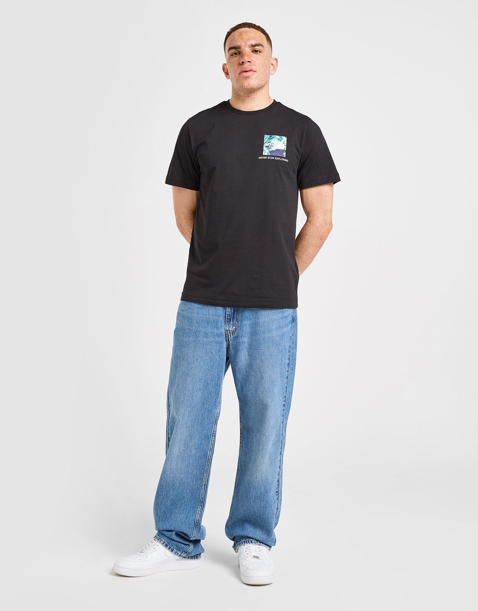 Black The North Face Heat Map T-Shirt | JD Sports UK
