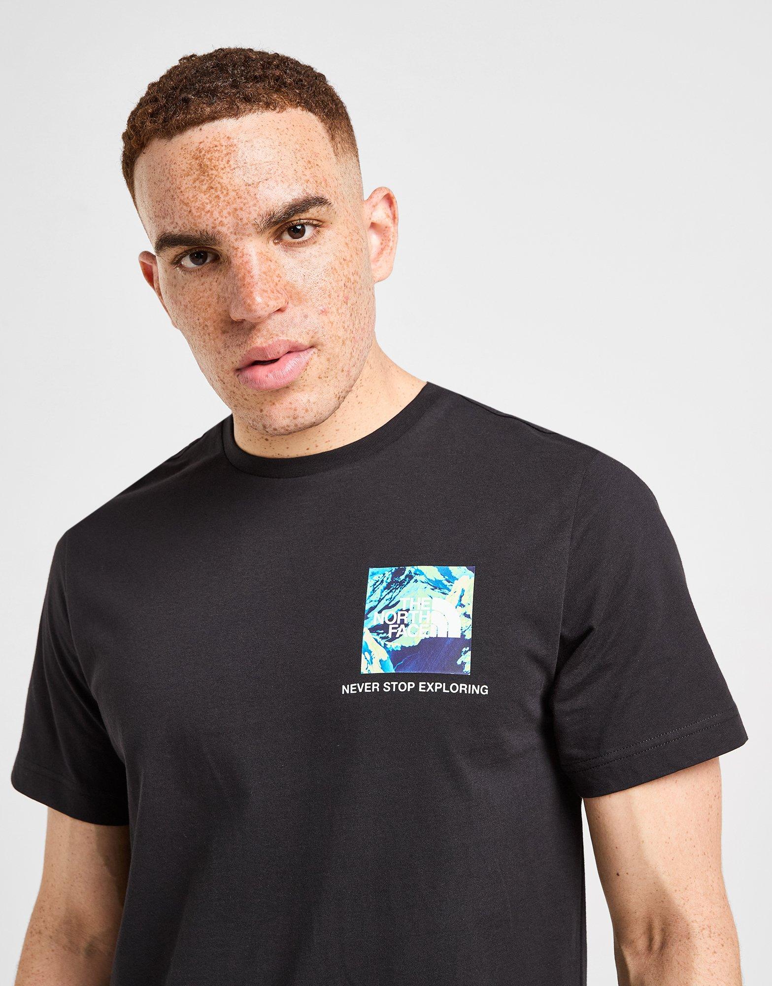 【THE NORTH FACE】Heat Map T-Shirt（送料無料） Black The North Face Heat Map T-Shirt | JD Sports UK