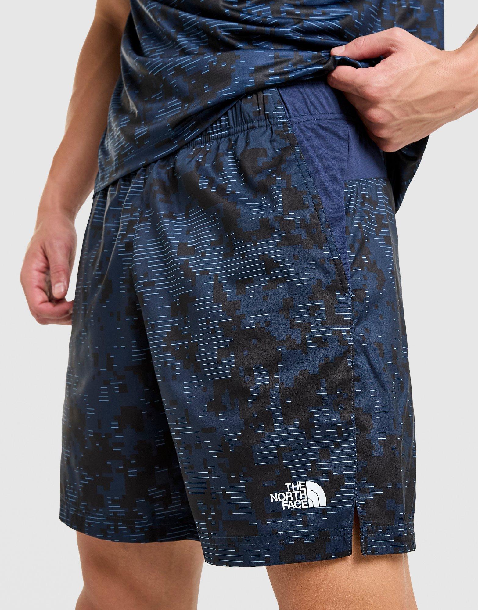 The North Face 24/7 All Over Print Camo Shorts