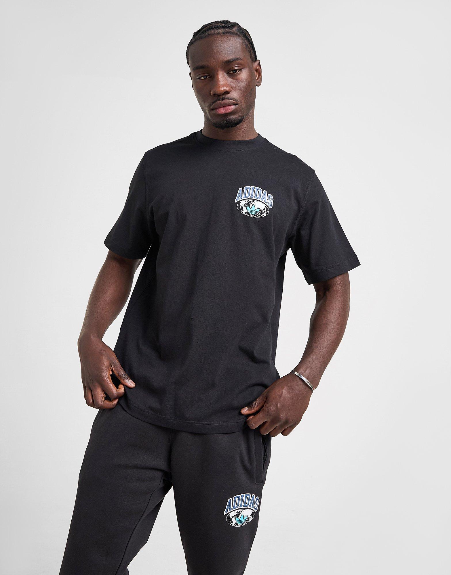 Black adidas Originals Worldwide T-Shirt - JD Sports Australia