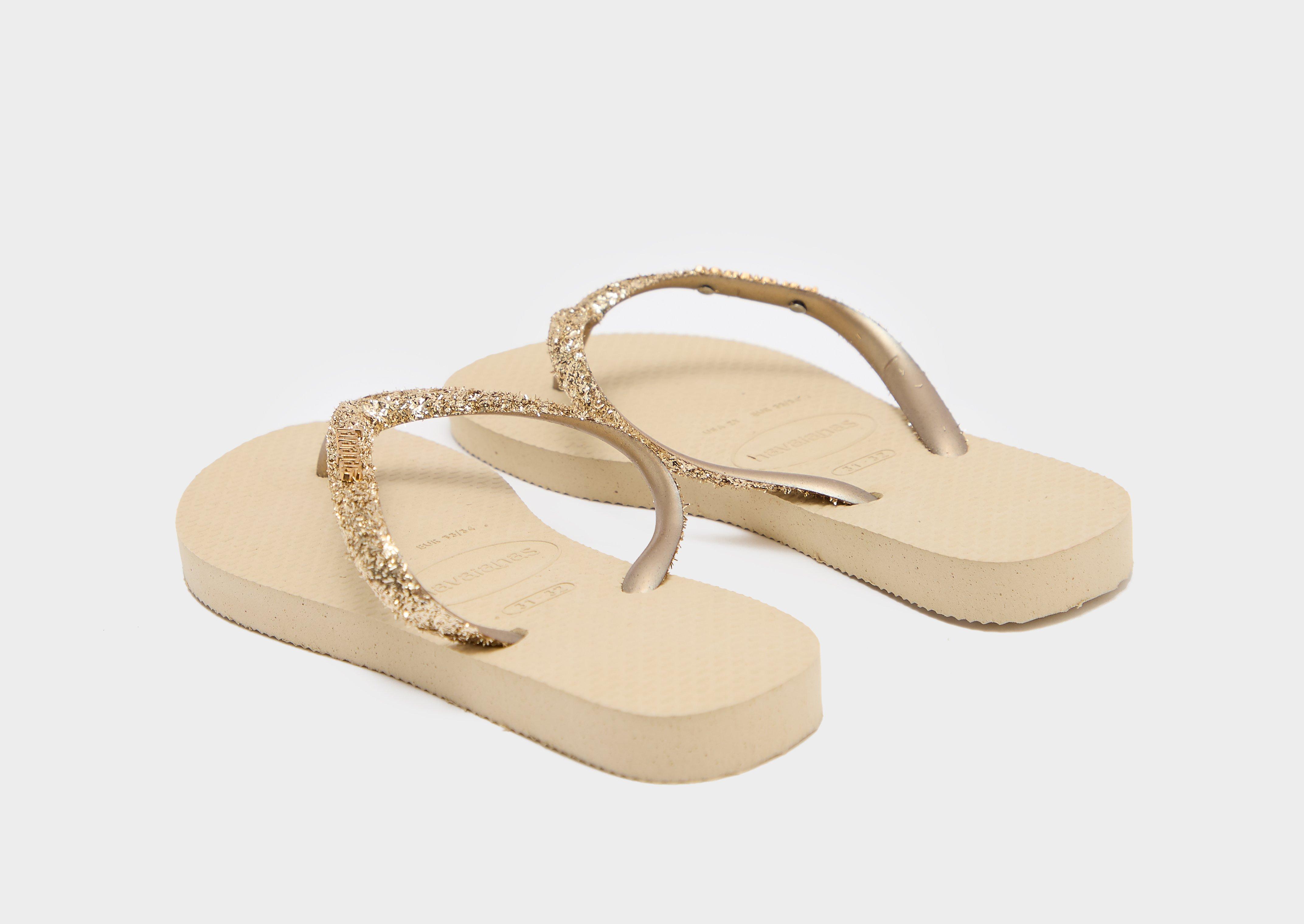 Havaianas Slim Glitter Flim Flops Children