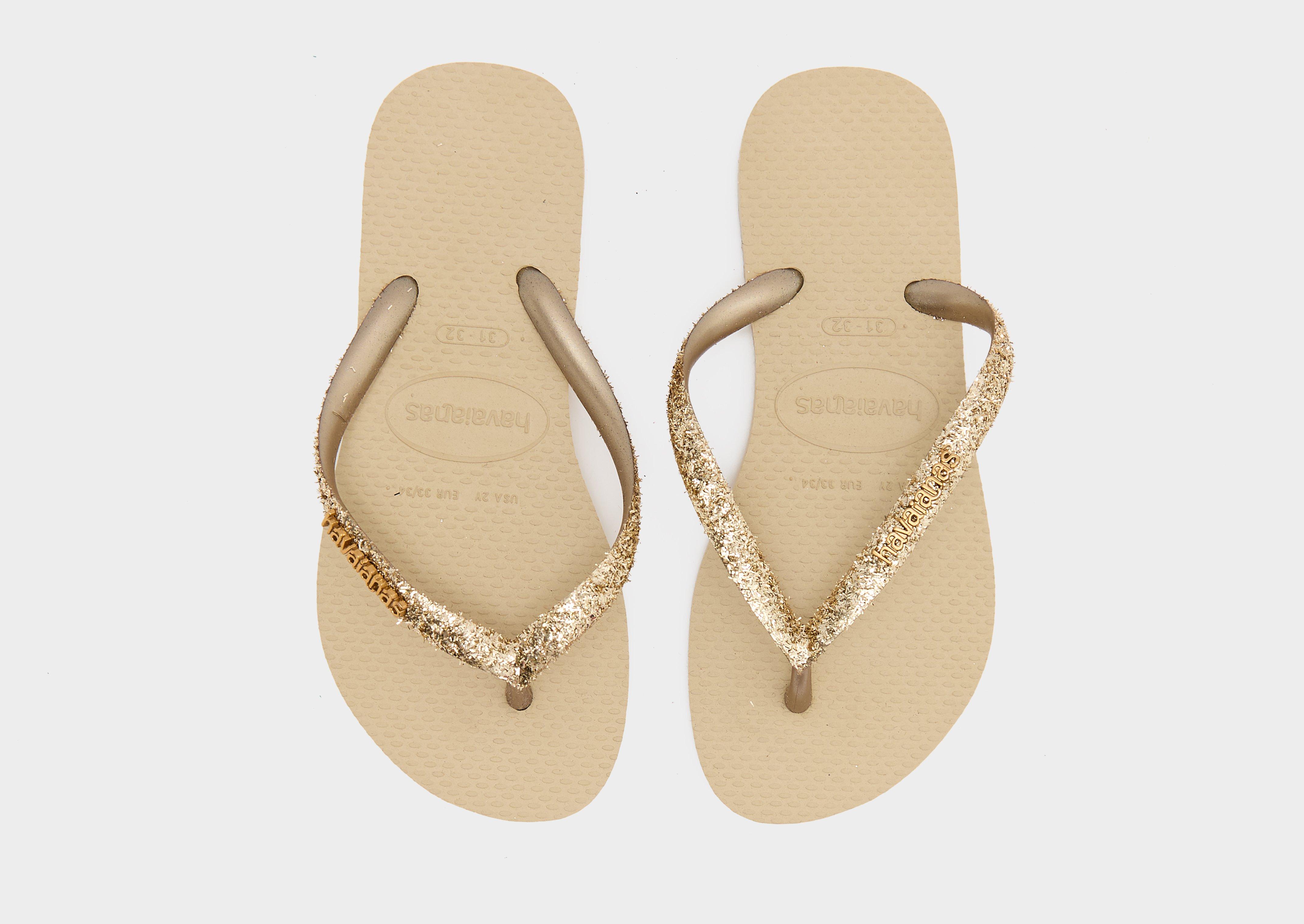 Havaianas Slim Glitter Flim Flops Children