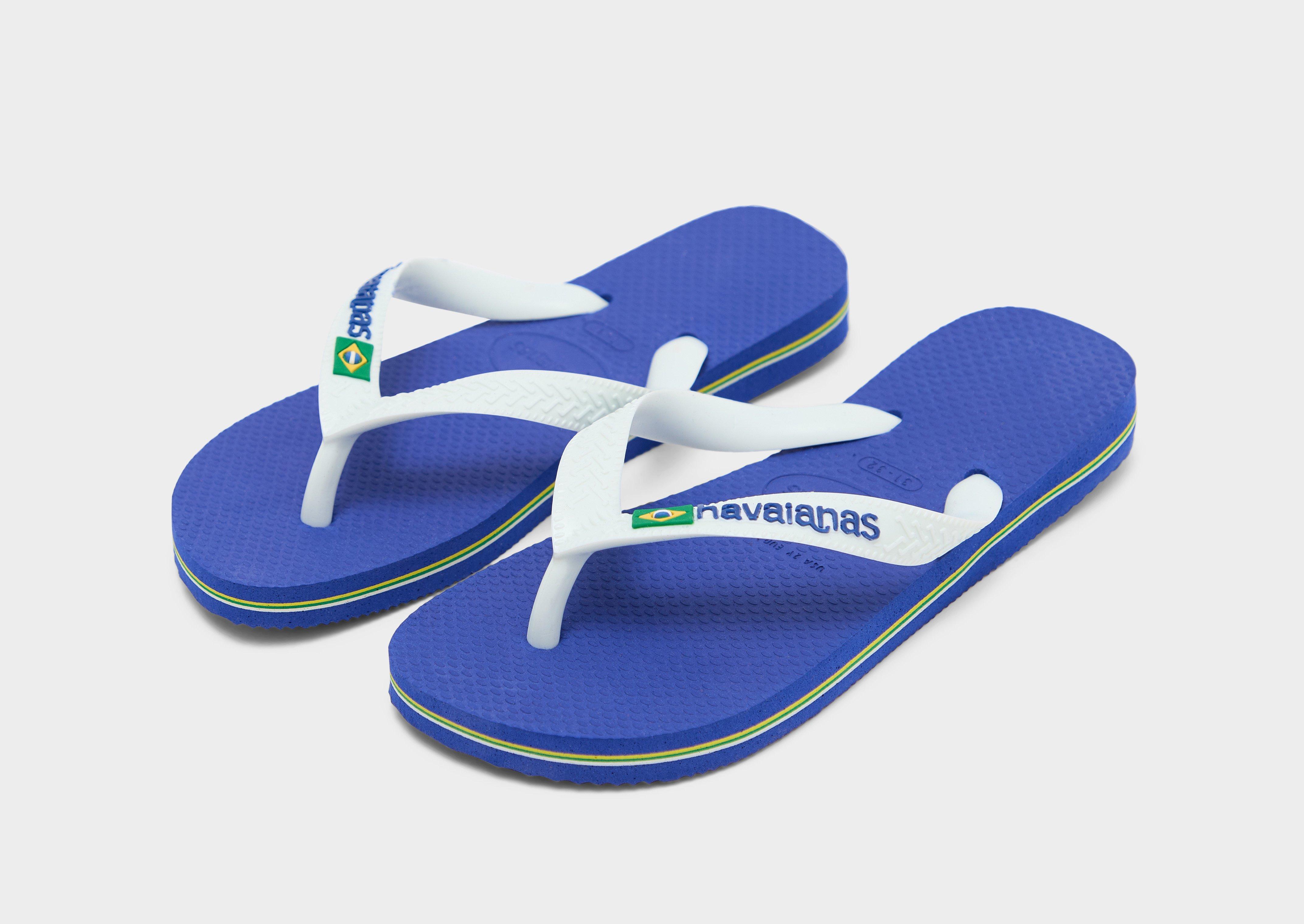 シューズ・サンダルその他 BRASIL Marine Blue Rubber Flip-Flops Amazon.com | Havaianas Men's Brazil Logo Flip Flop Sandal