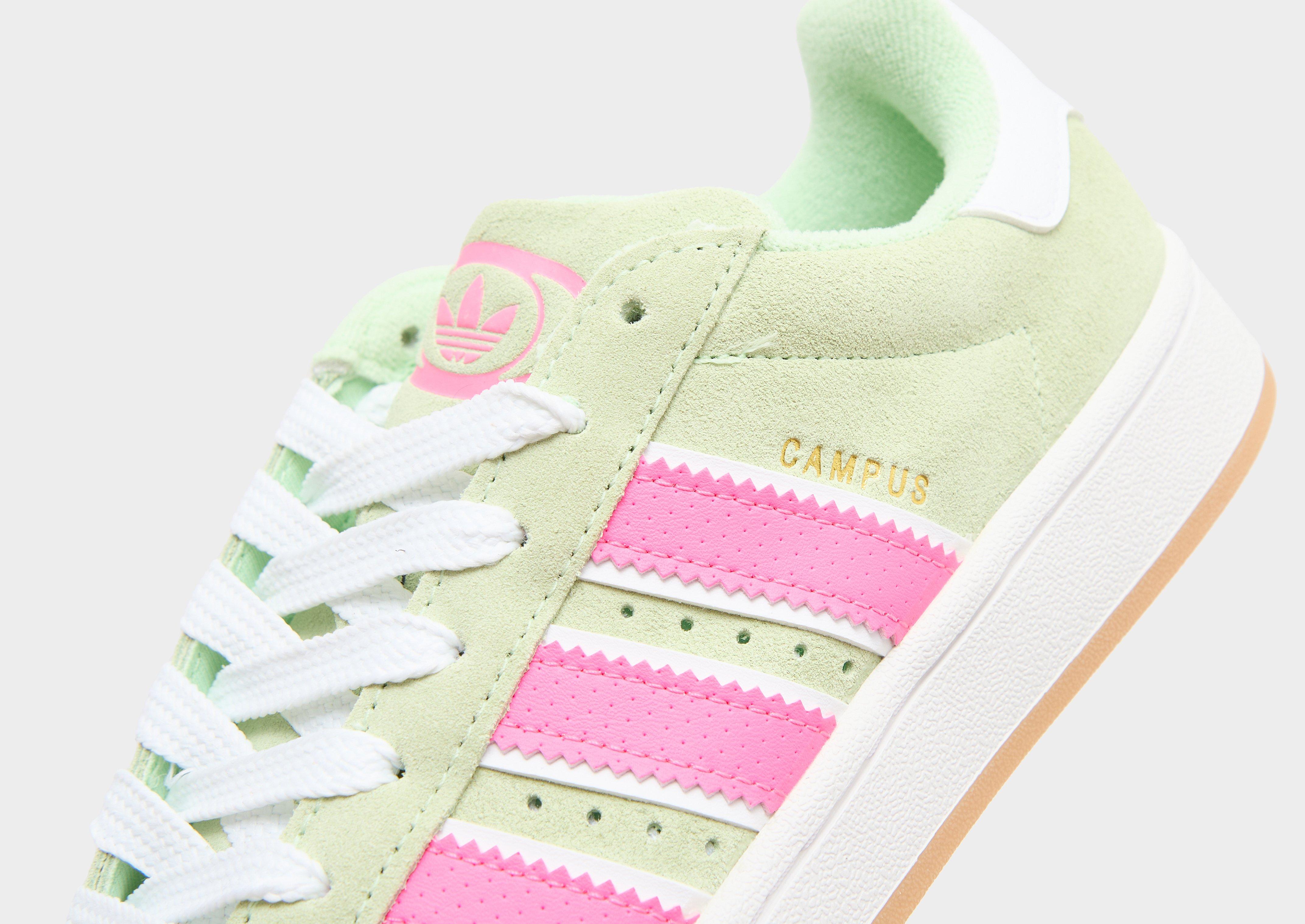 ★adidas★ Campus 00s Mid Green Pink adidas Originals Campus 00s sneakers in green and pink | ASOS