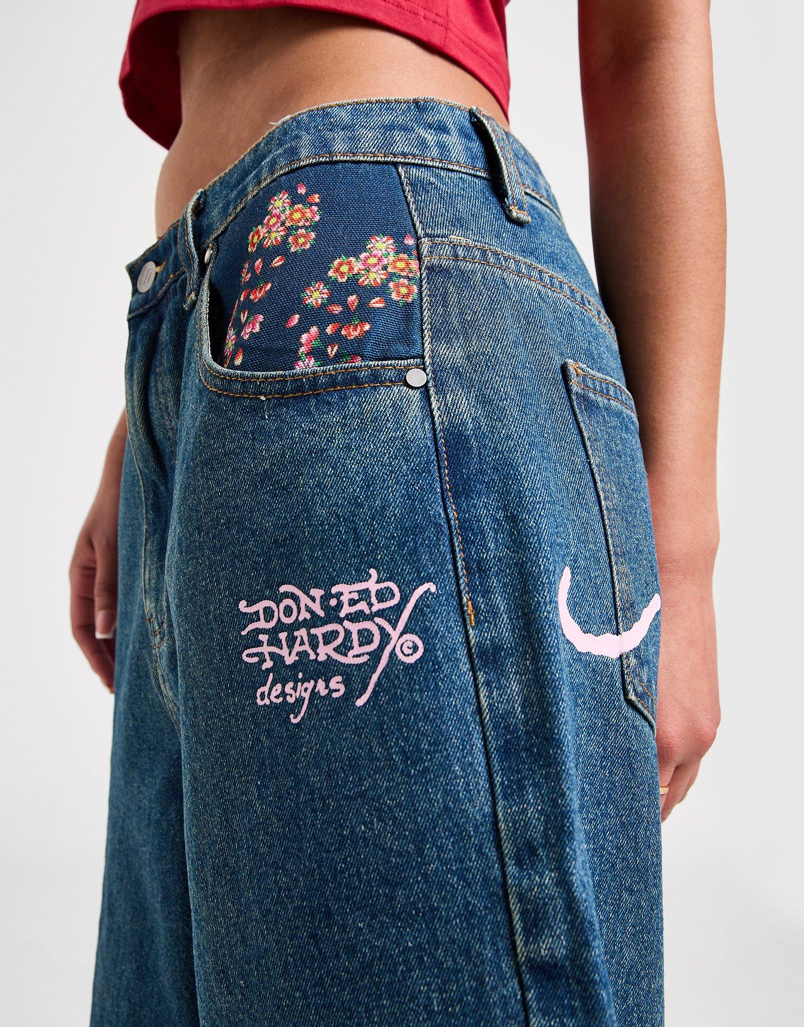[Ed Hardy]* ジョーツ * Dragon Jorts *ライトブルー Ed Hardy Dragon Jorts Light Blue | Culture Kings US