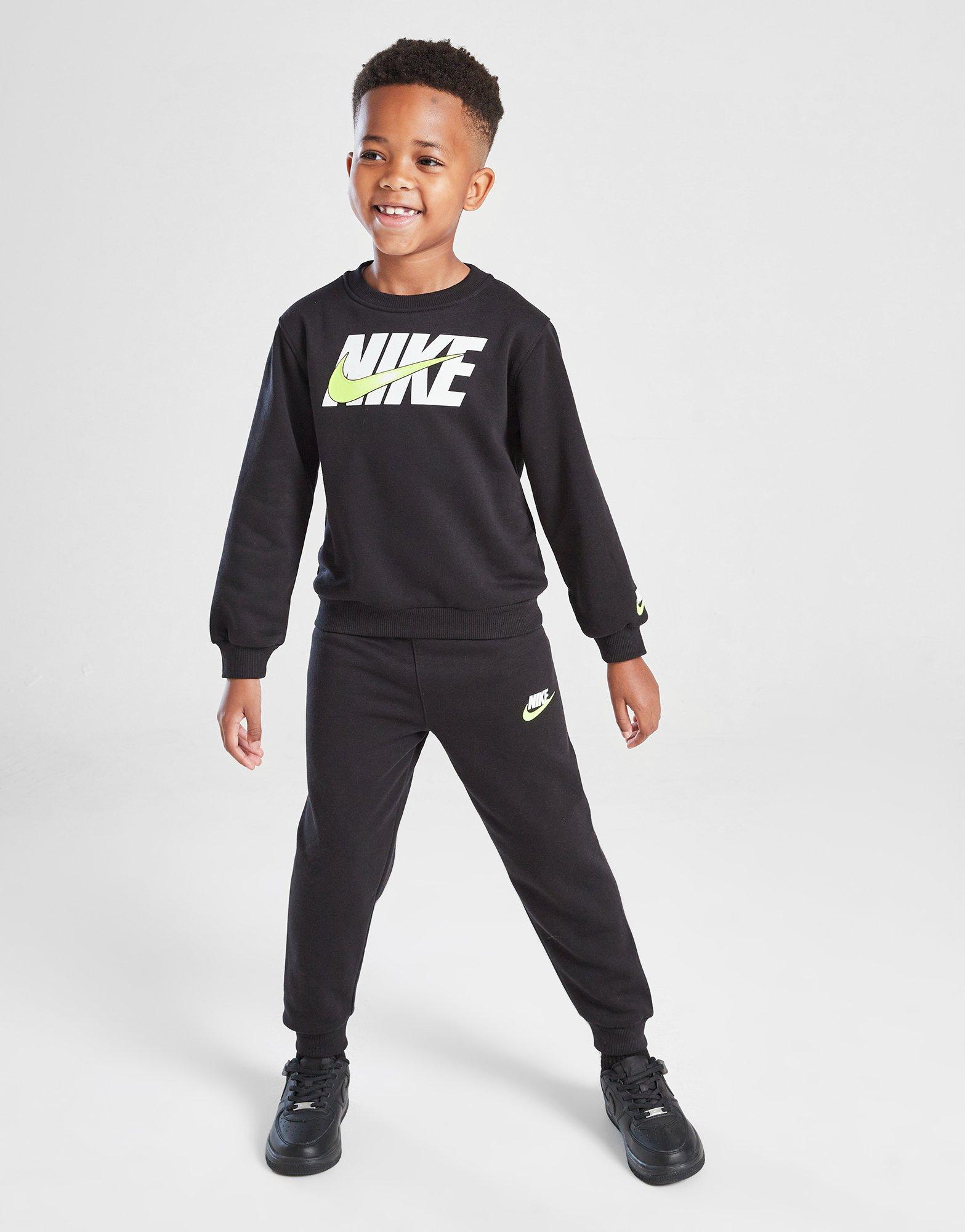 Nike Swoosh Fade Crew Trainingsanzug Kleinkinder
