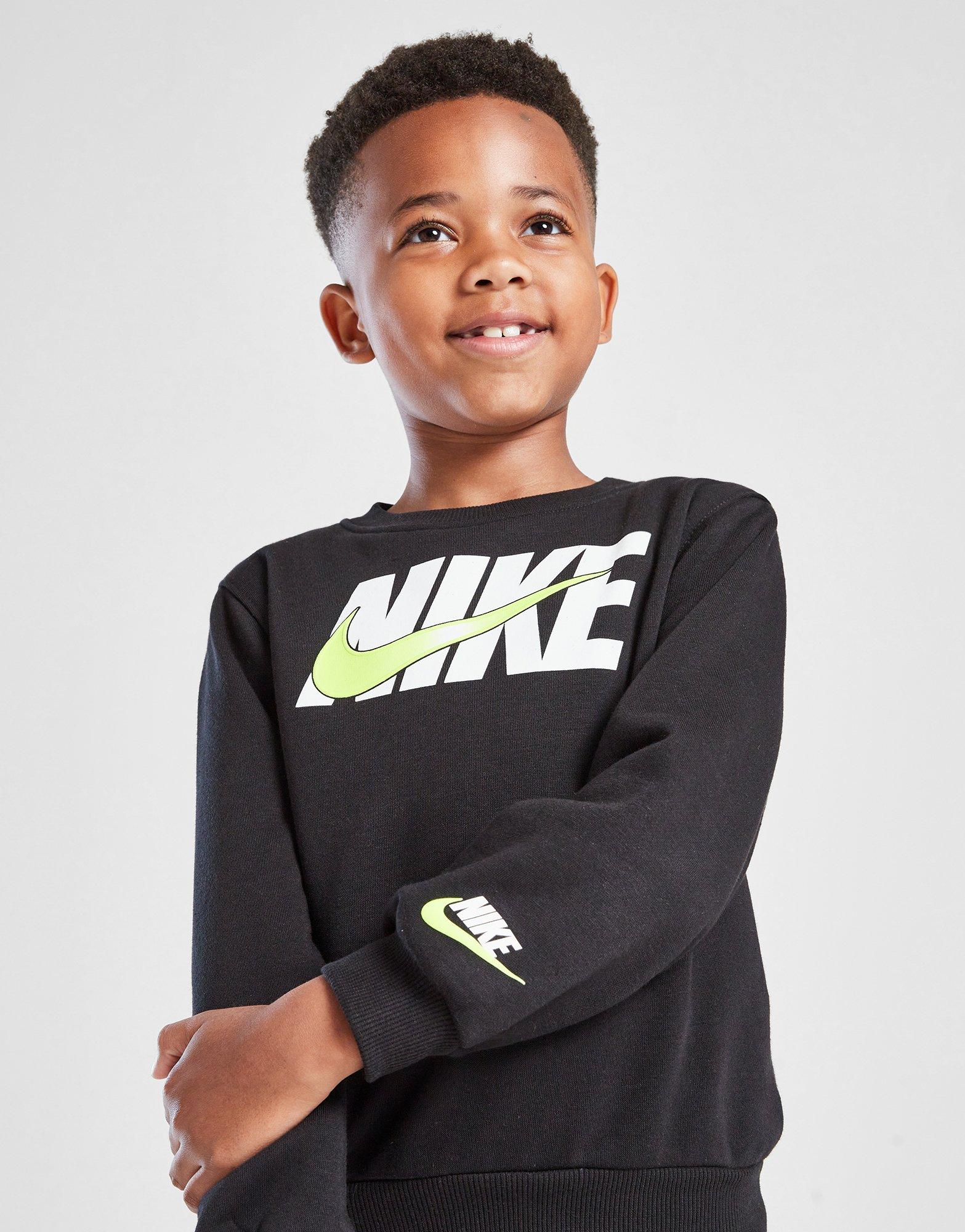 Nike Swoosh Fade Crew Trainingsanzug Kleinkinder