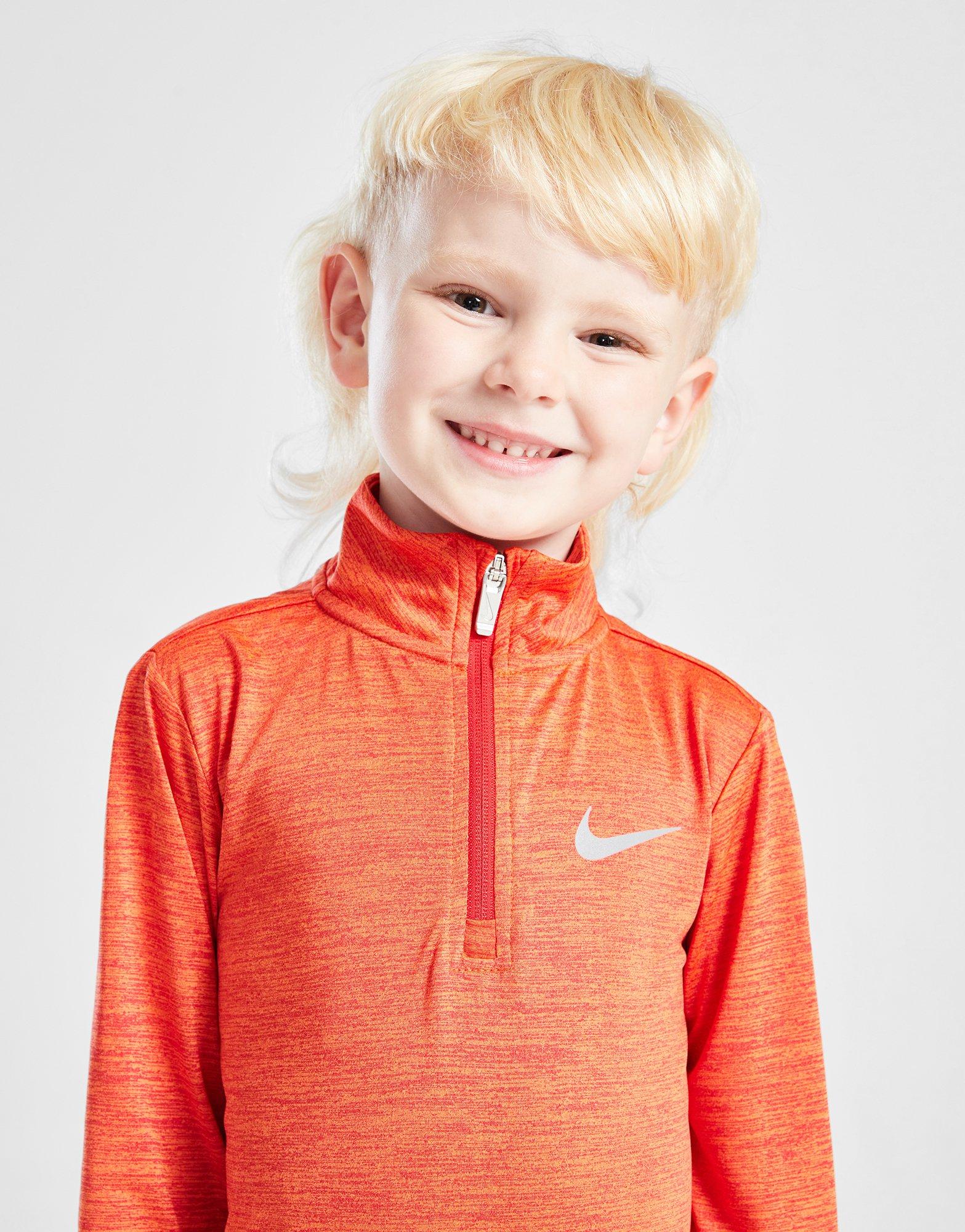 Nike Pacer 1/4 Zip Tracksuit Children