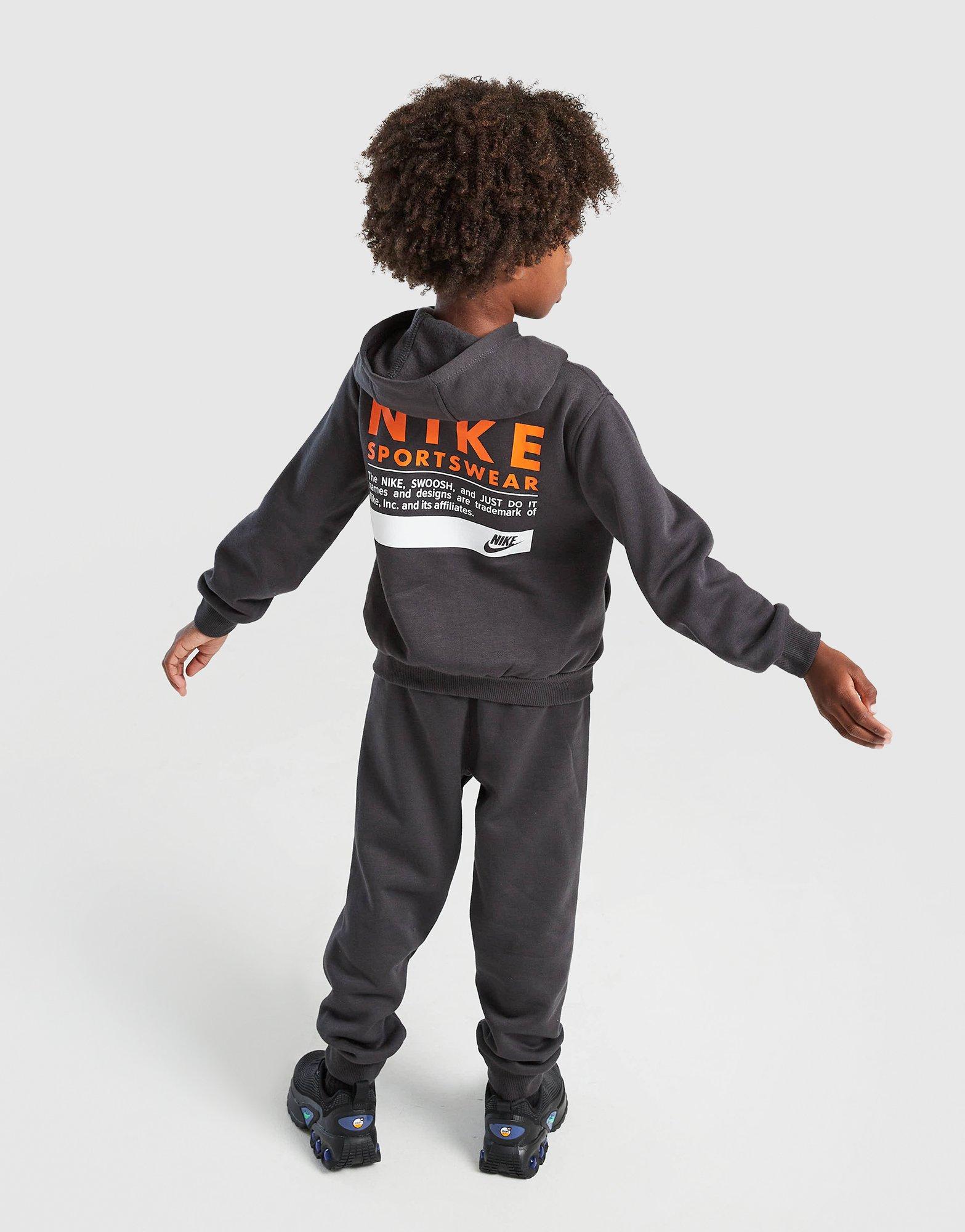 Nike Sportswear Overhead Hooded Tracksuit Children