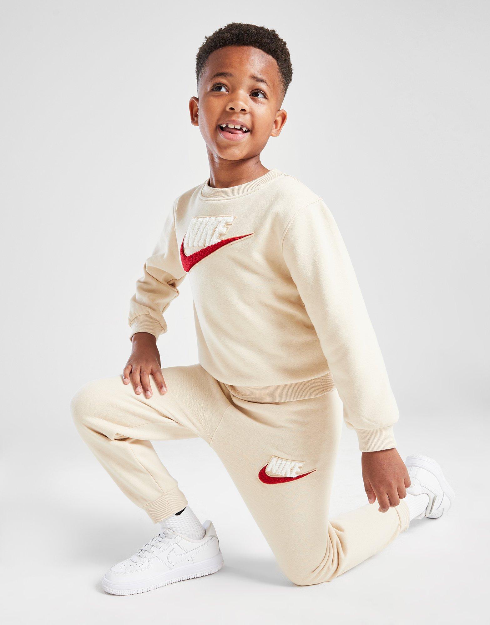 Nike Ensemble de survêtement Club Chenille Crew Enfant