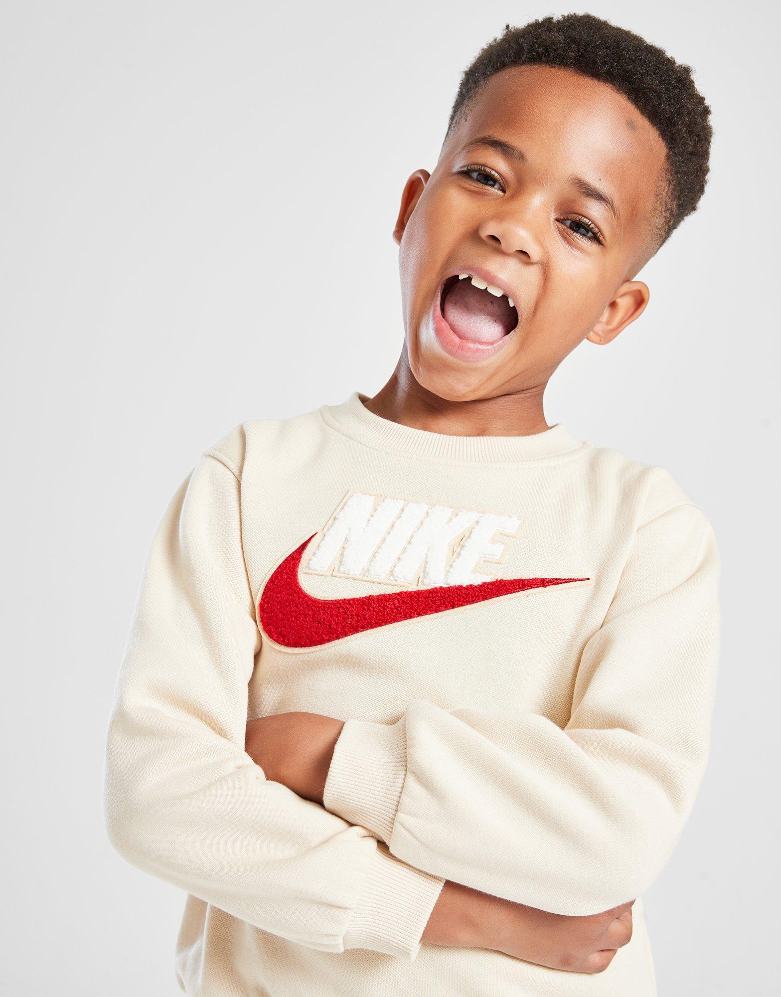 Nike Ensemble de survêtement Club Chenille Crew Enfant