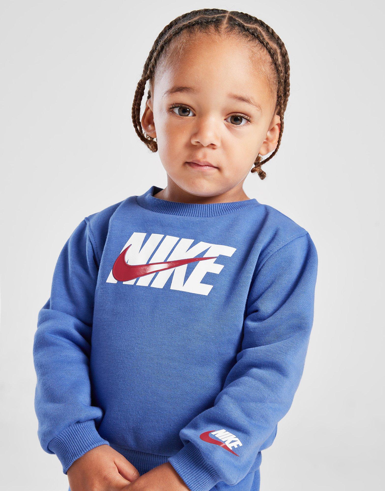 Nike Swoosh Fade Crew Trainingsanzug Babys