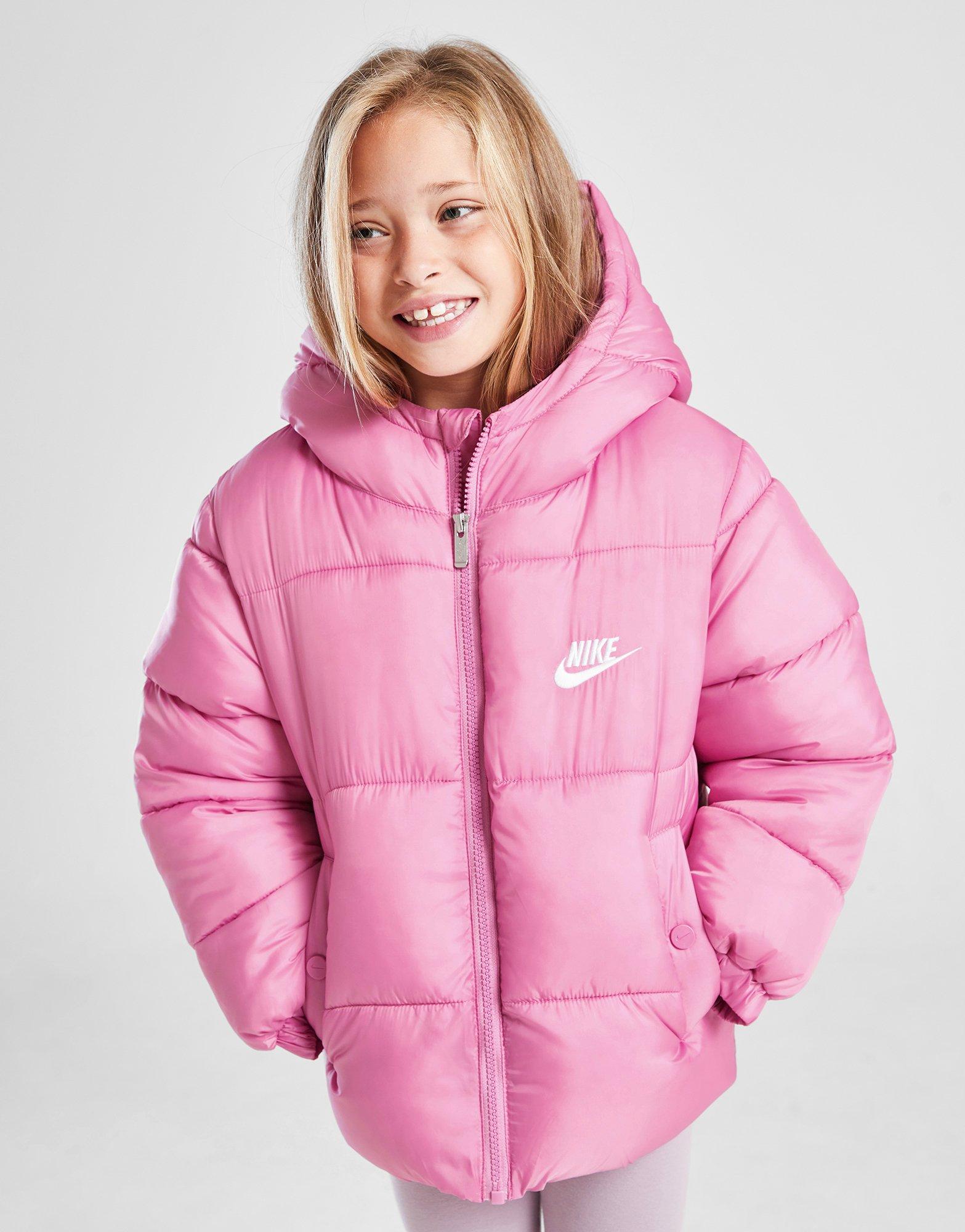 Nike Girls' Wide Baffle Puffer Jacket Children