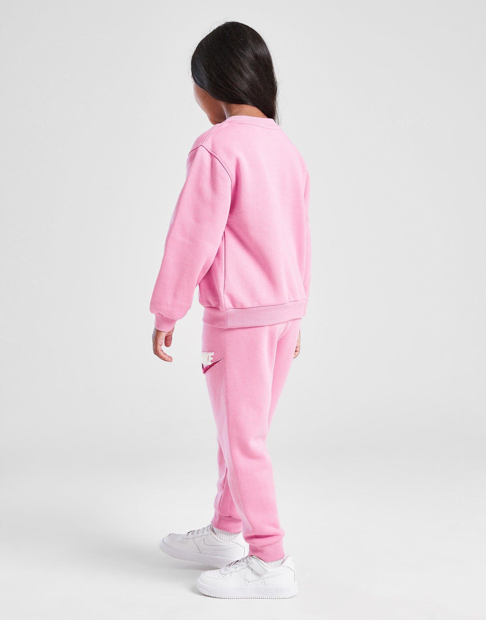 Nike Club Chenille Crew Tracksuit Children