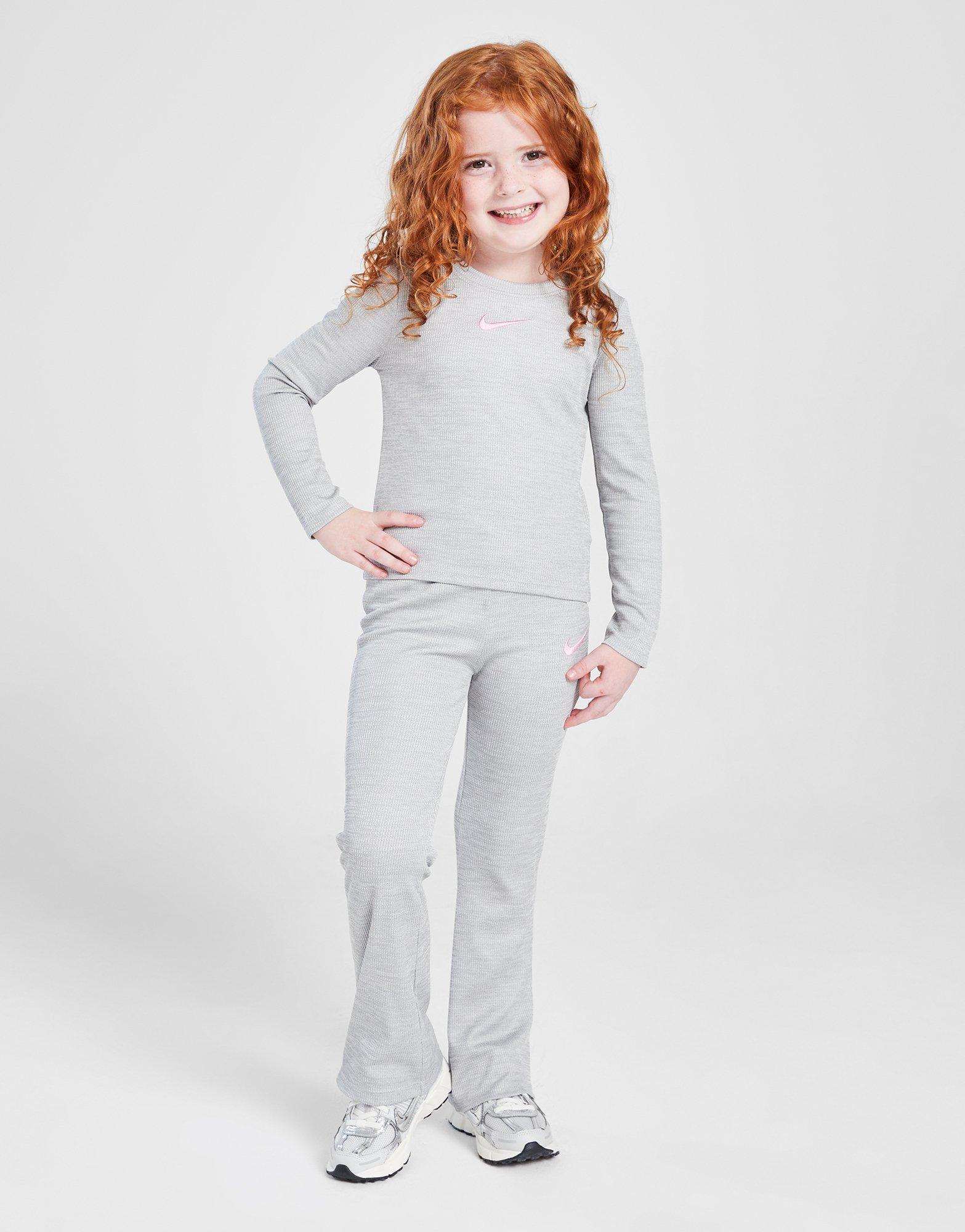 Nike Girls' Ribbed Flare Set Children