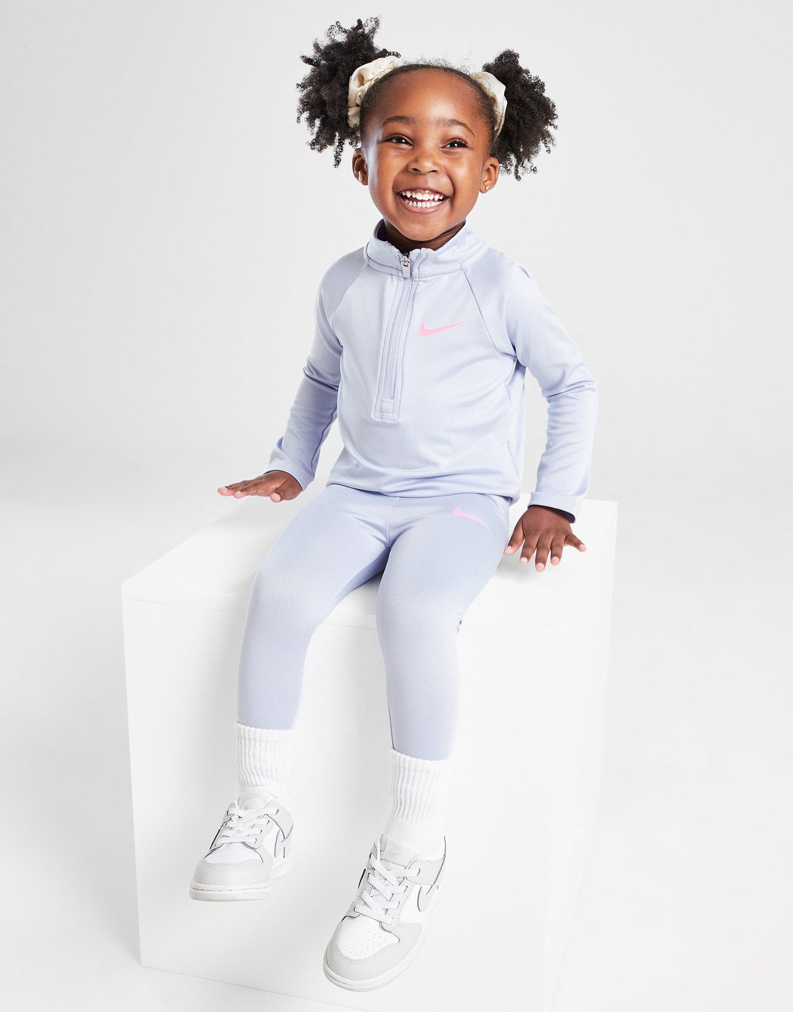 Nike Ensemble haut zippé 1/4 et legging Pacer Bébé