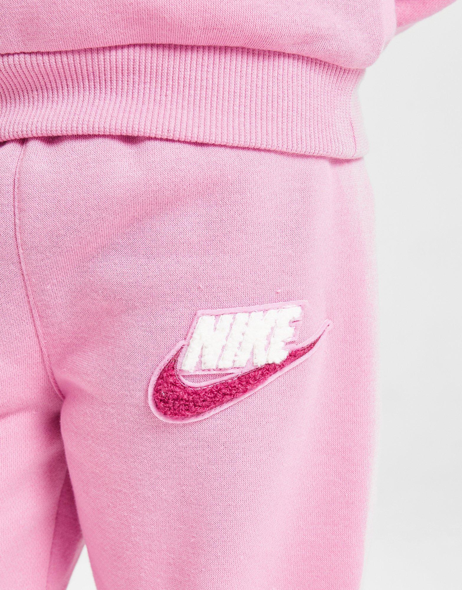 Nike Girls' Chenille Crew Tracksuit Infant