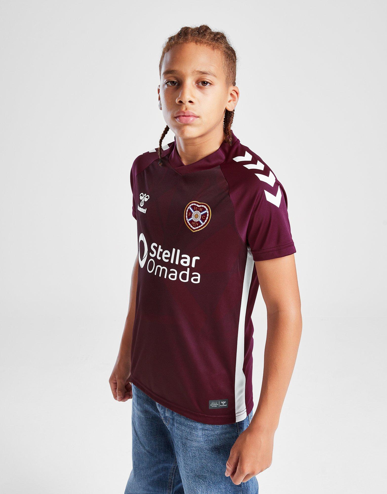 Hummel Maillot domicile Hearts FC 2025/26 Junior