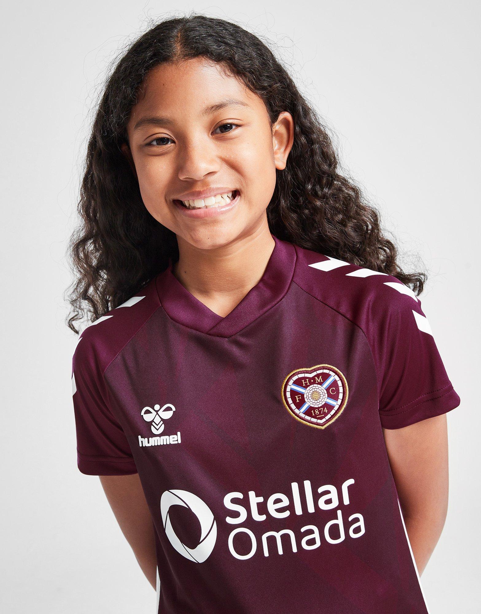 Hummel Maillot domicile Hearts FC 2025/26 Junior