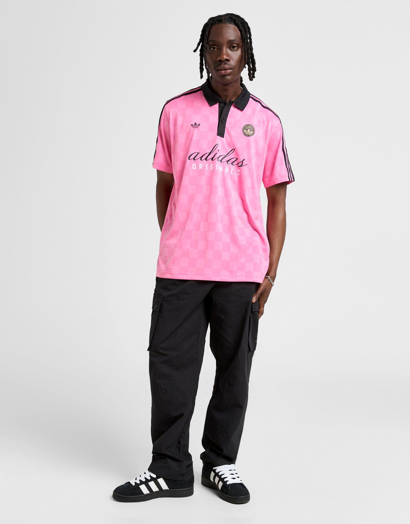 Pink adidas Originals Football Script T-Shirt - JD Sports Global