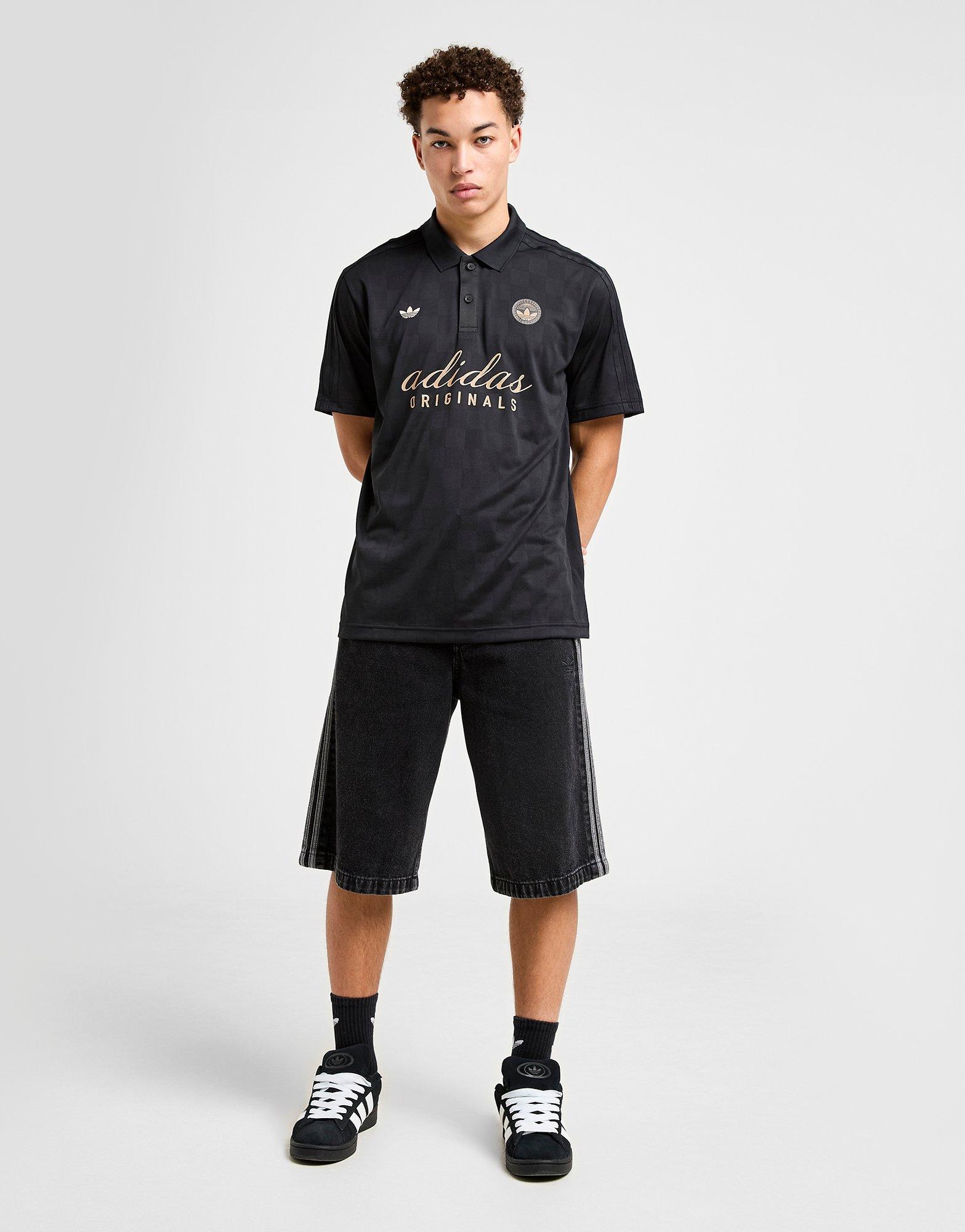 【英国限定】adidas originals Script Exclusive T-shirt Black adidas Originals Football Script T-Shirt - JD Sports