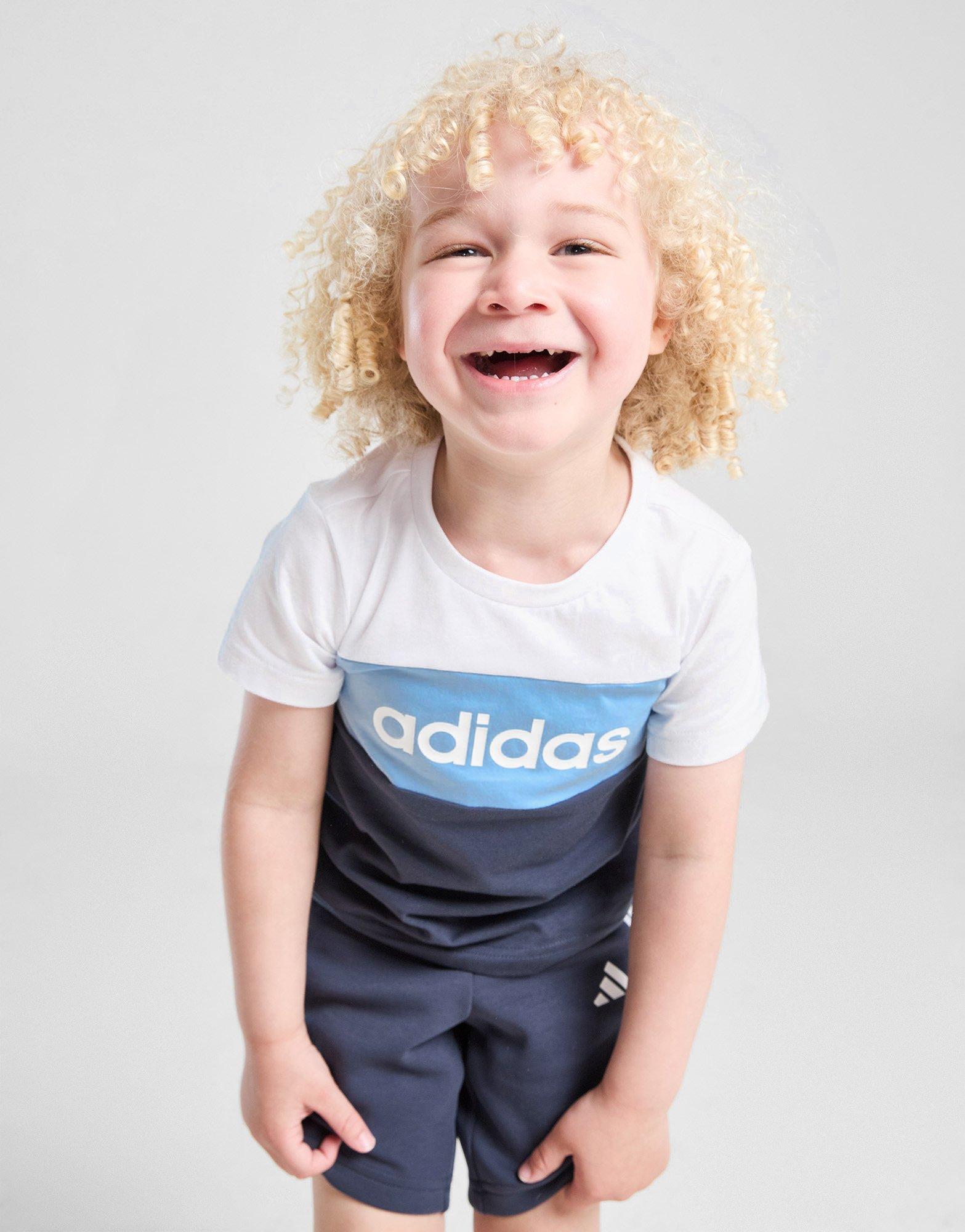 adidas Linear T-Shirt/Shorts Set Infant