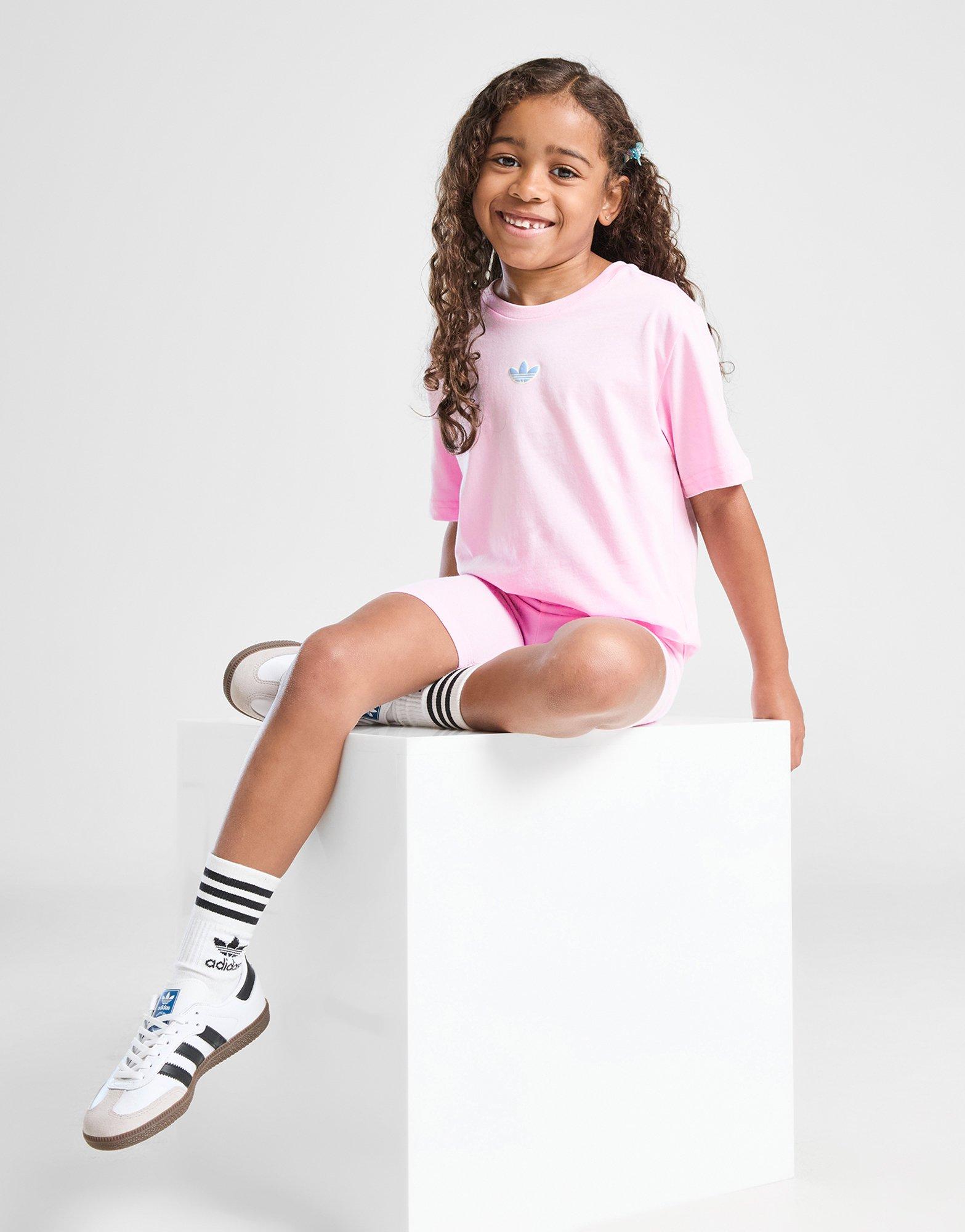 adidas Originals Girls' Varisty Maglia/Pantaloncino Set Bambino