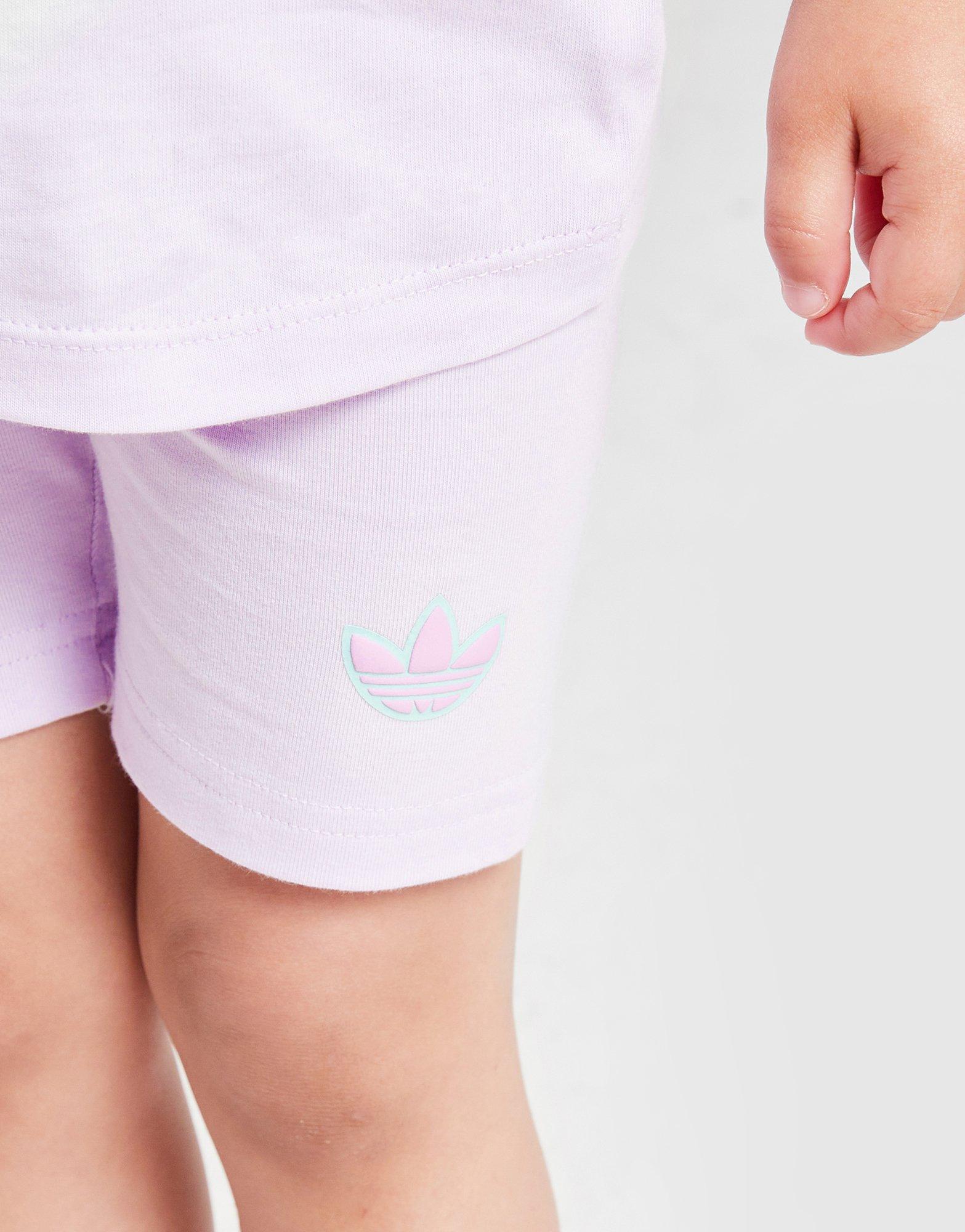 adidas Originals Girls' Varsity T-Shirt/Shorts Set Infant