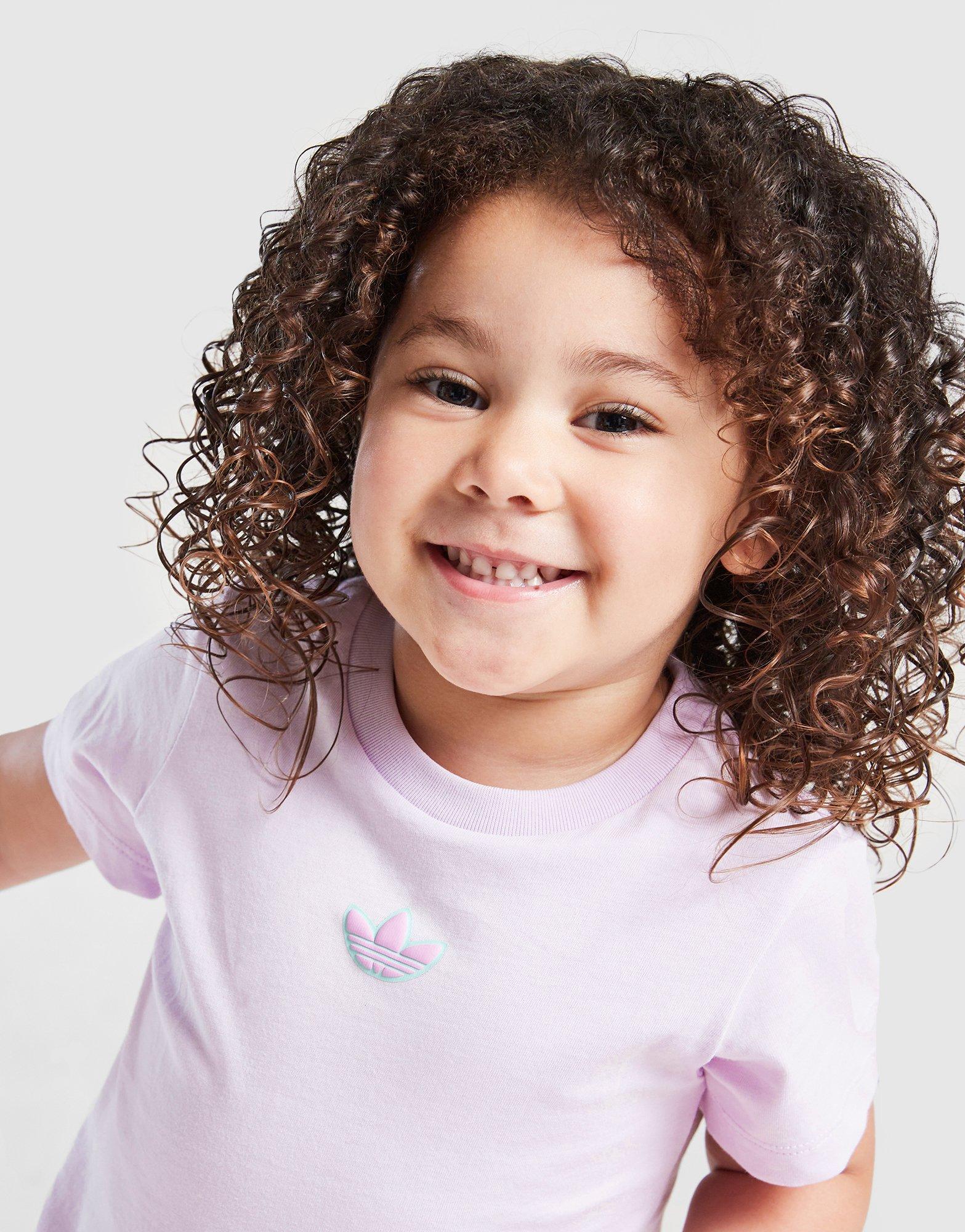 adidas Originals Girls' Varsity T-Shirt/Shorts Set Infant