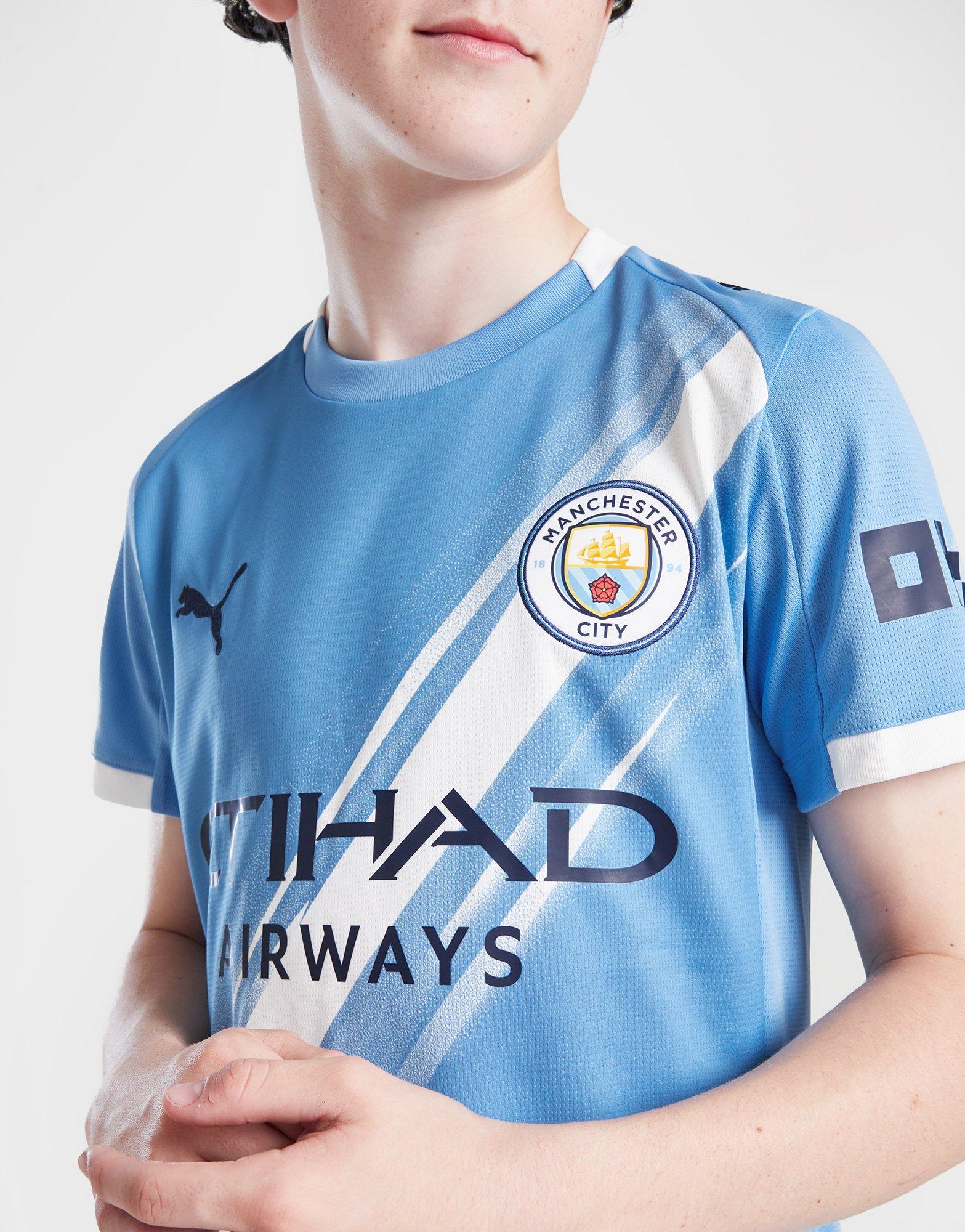 PUMA Manchester City FC 2025/26 Home Shirt Junior
