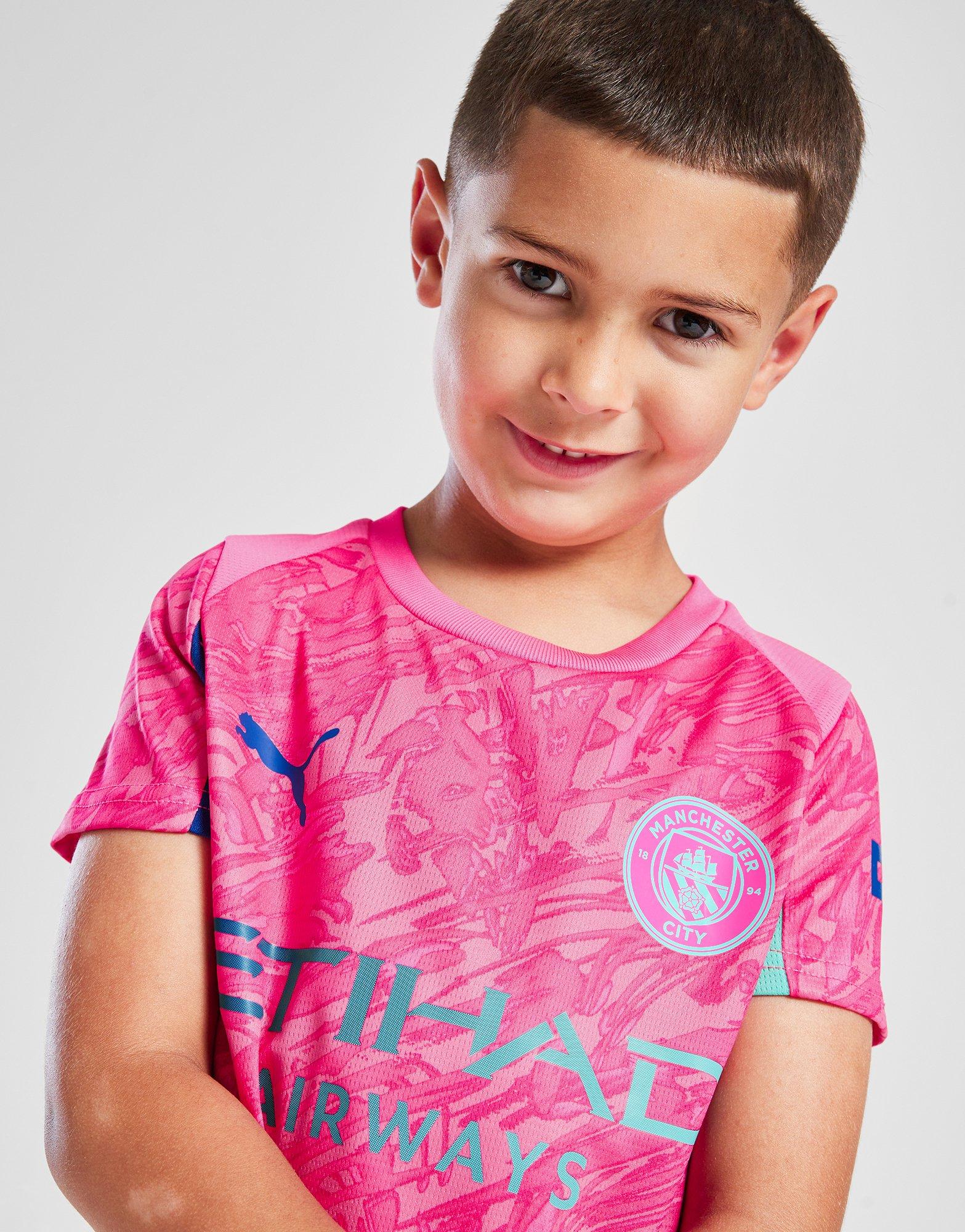 PUMA Manchester City FC 2025/26 Goalkeeper Kit Children