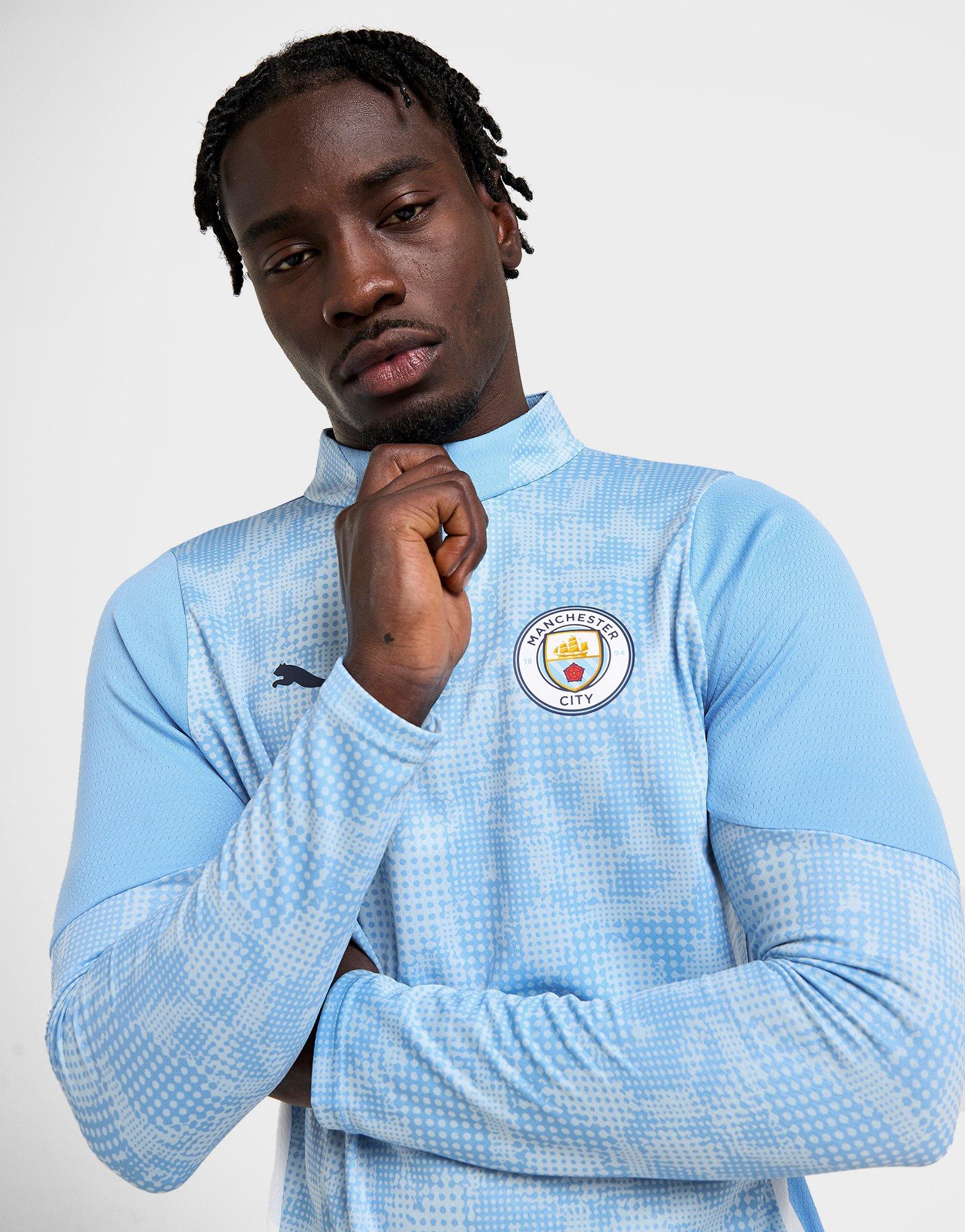 PUMA Haut d’entraînement 1/4 zip Manchester City FC
