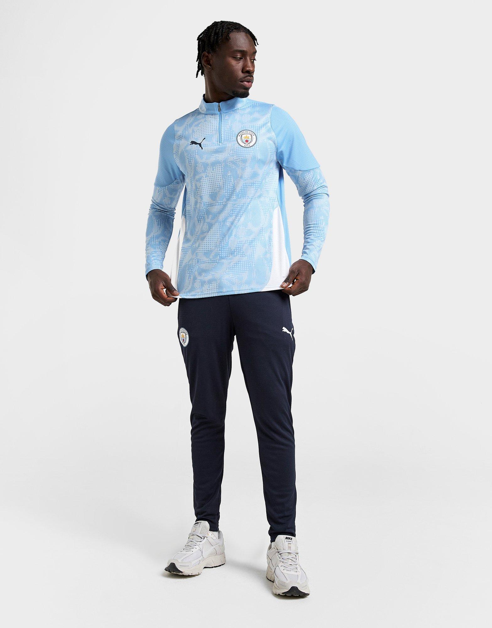 PUMA Haut d’entraînement 1/4 zip Manchester City FC